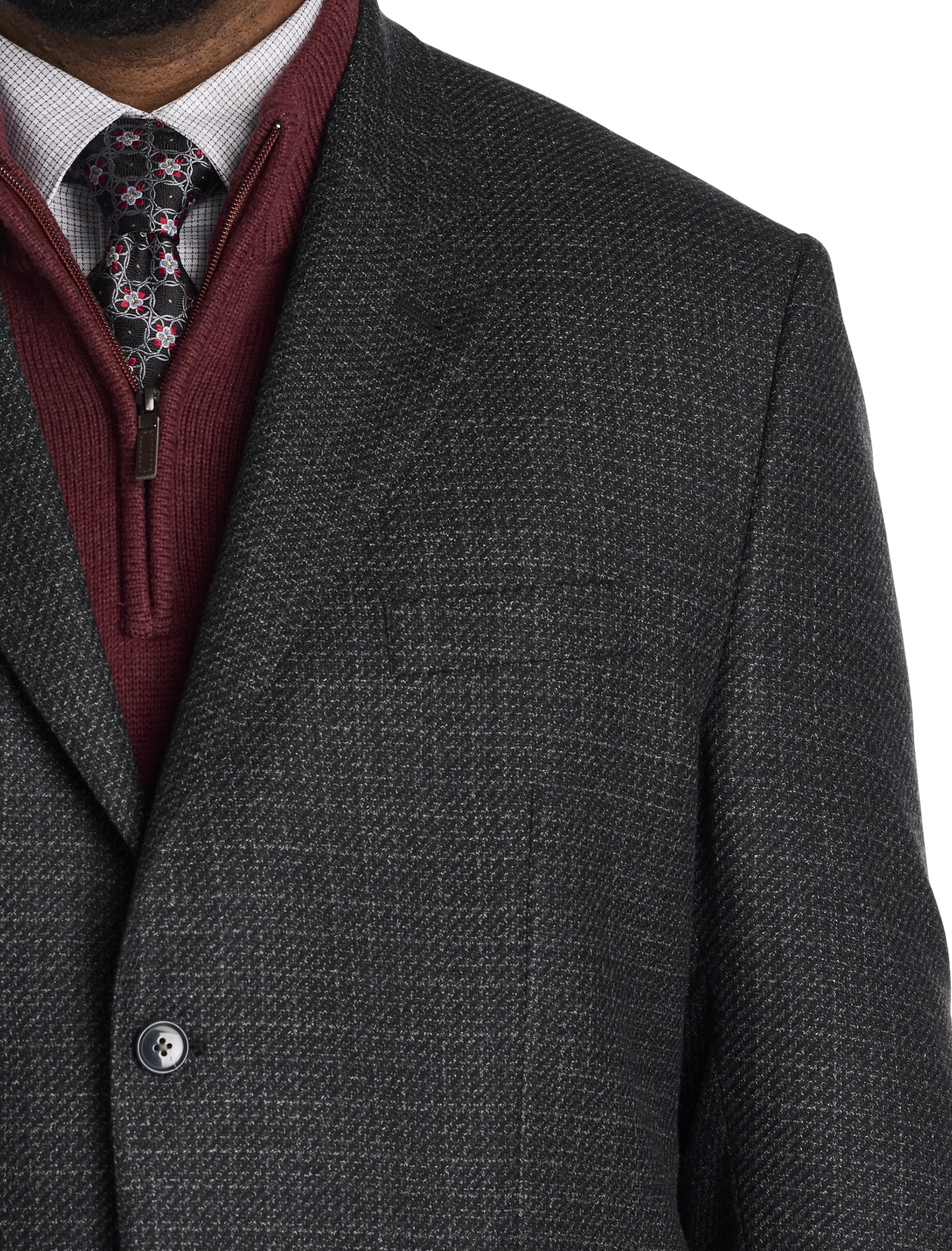 Italian Wool Textured Sport Coat
