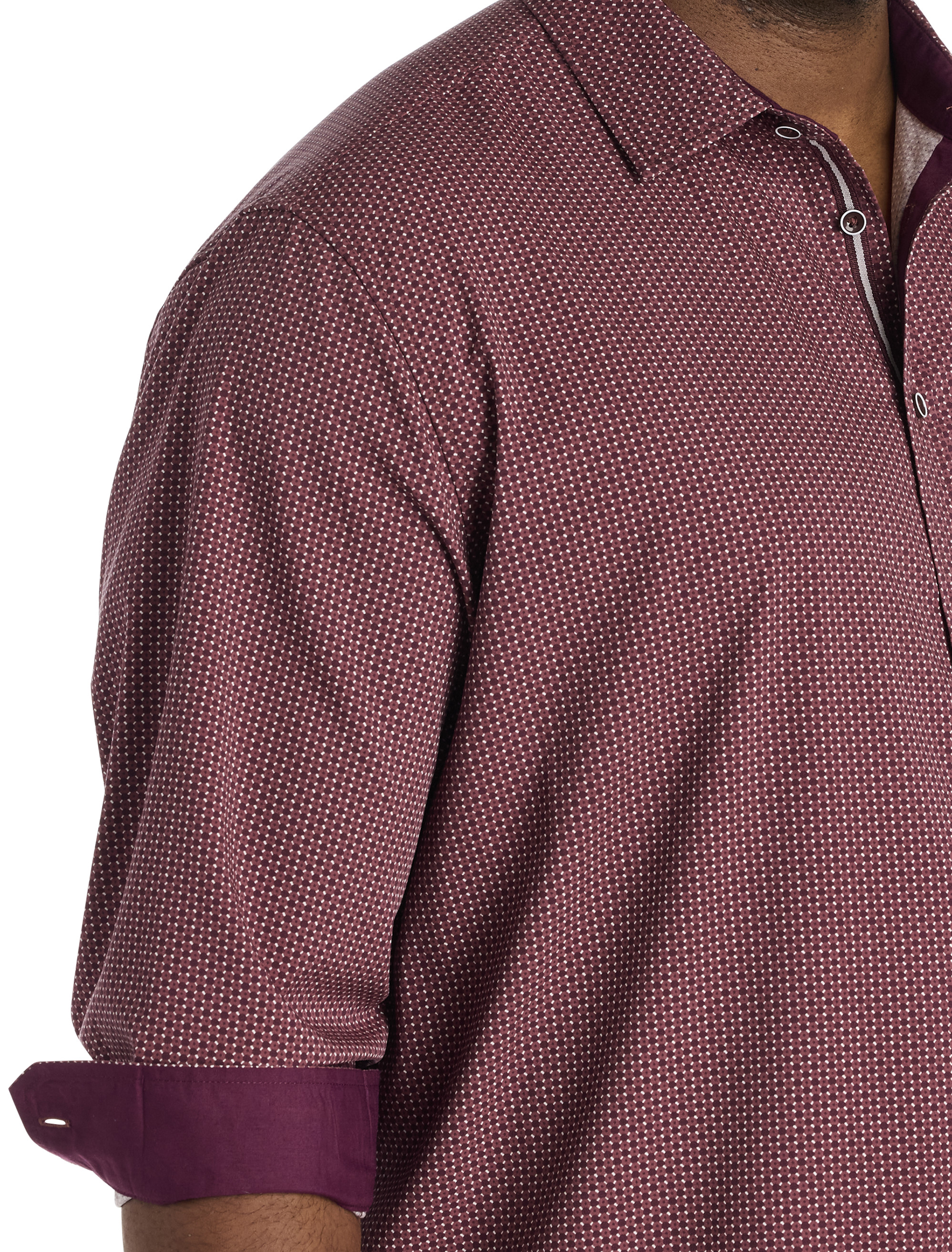 Micro Print Sport Shirt