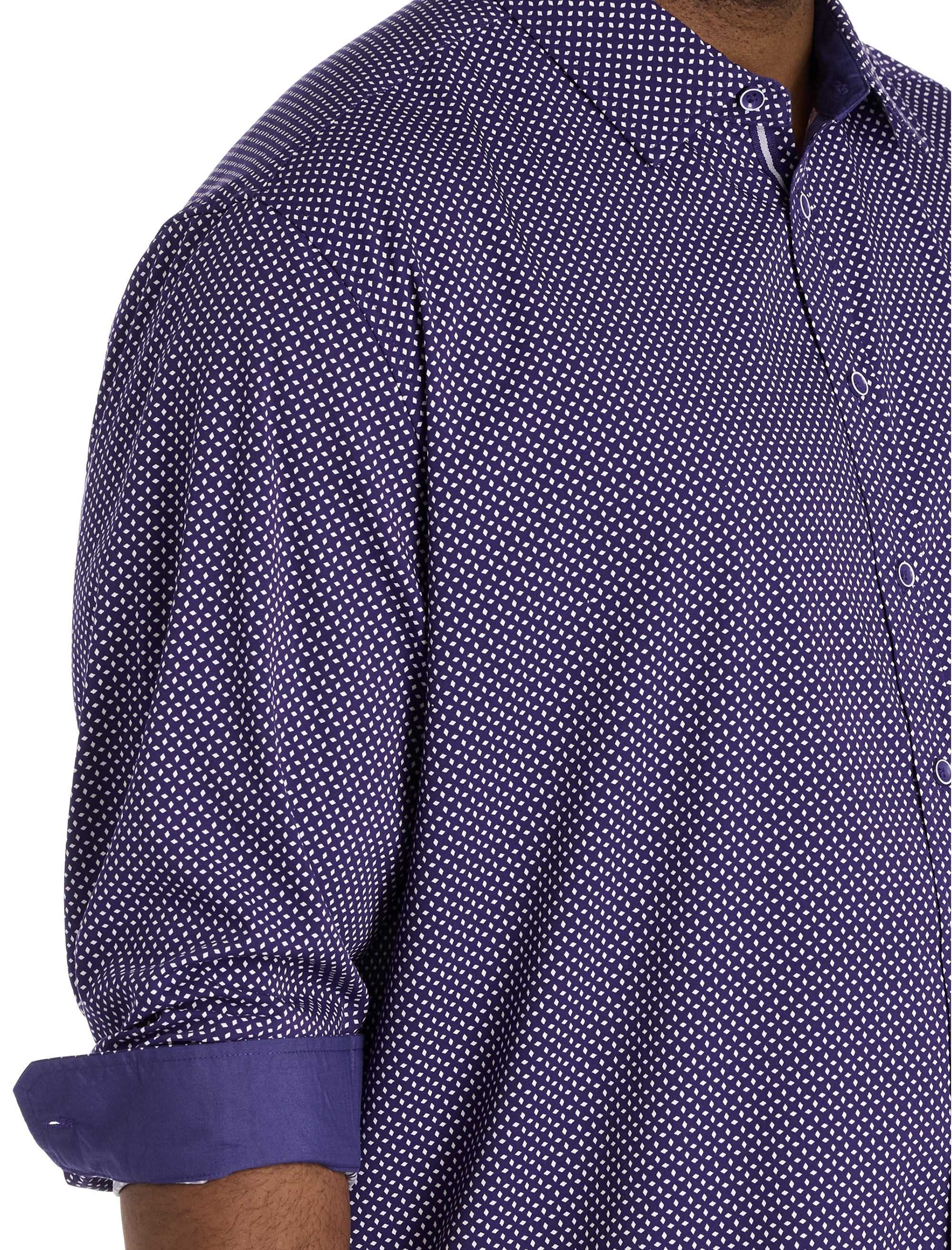 Diamond Print Sport Shirt - thumbnail 3