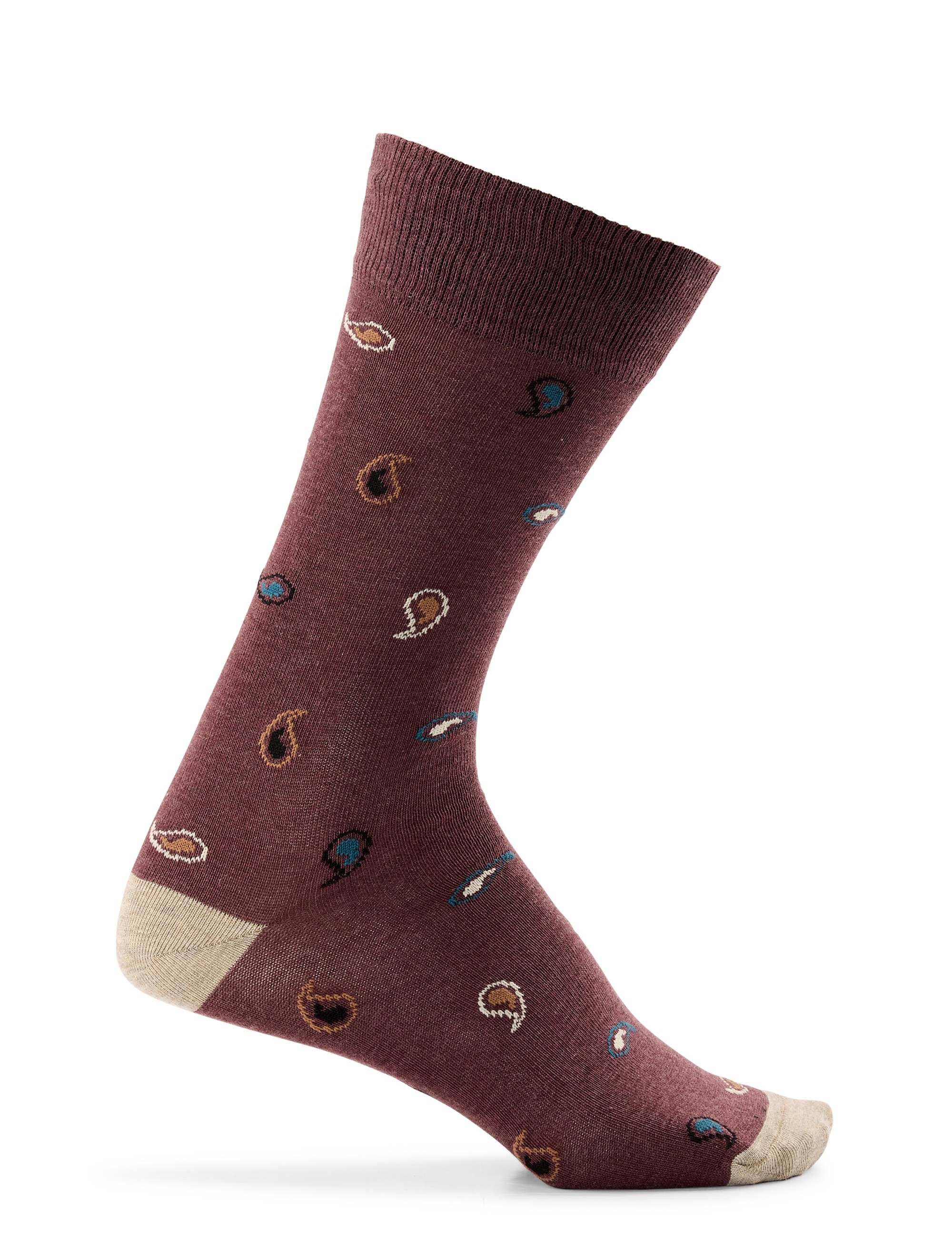 3-pk Paisley Socks - thumbnail 2