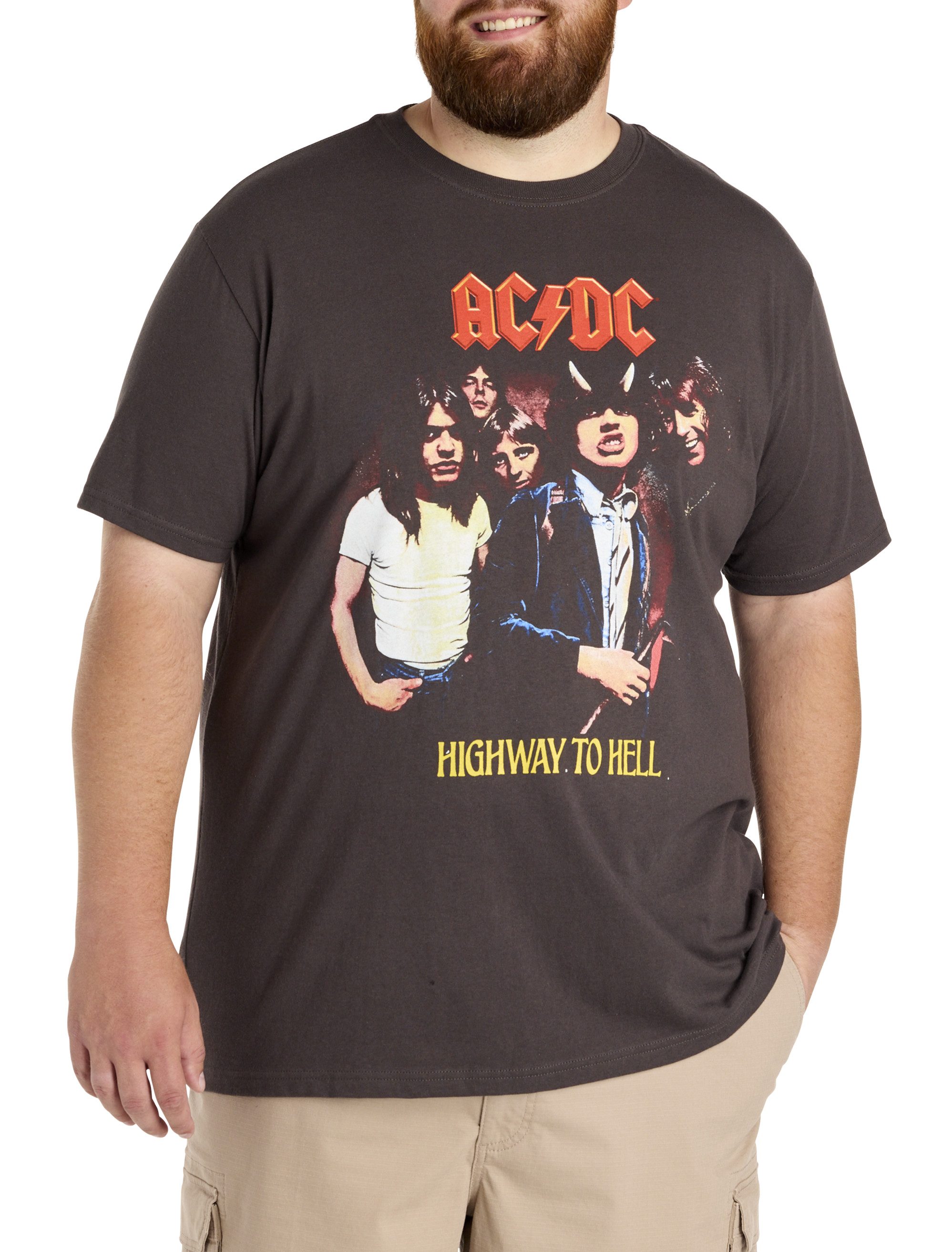 Big + Tall | True Nation ACDC Highway Graphic Tee | DXL