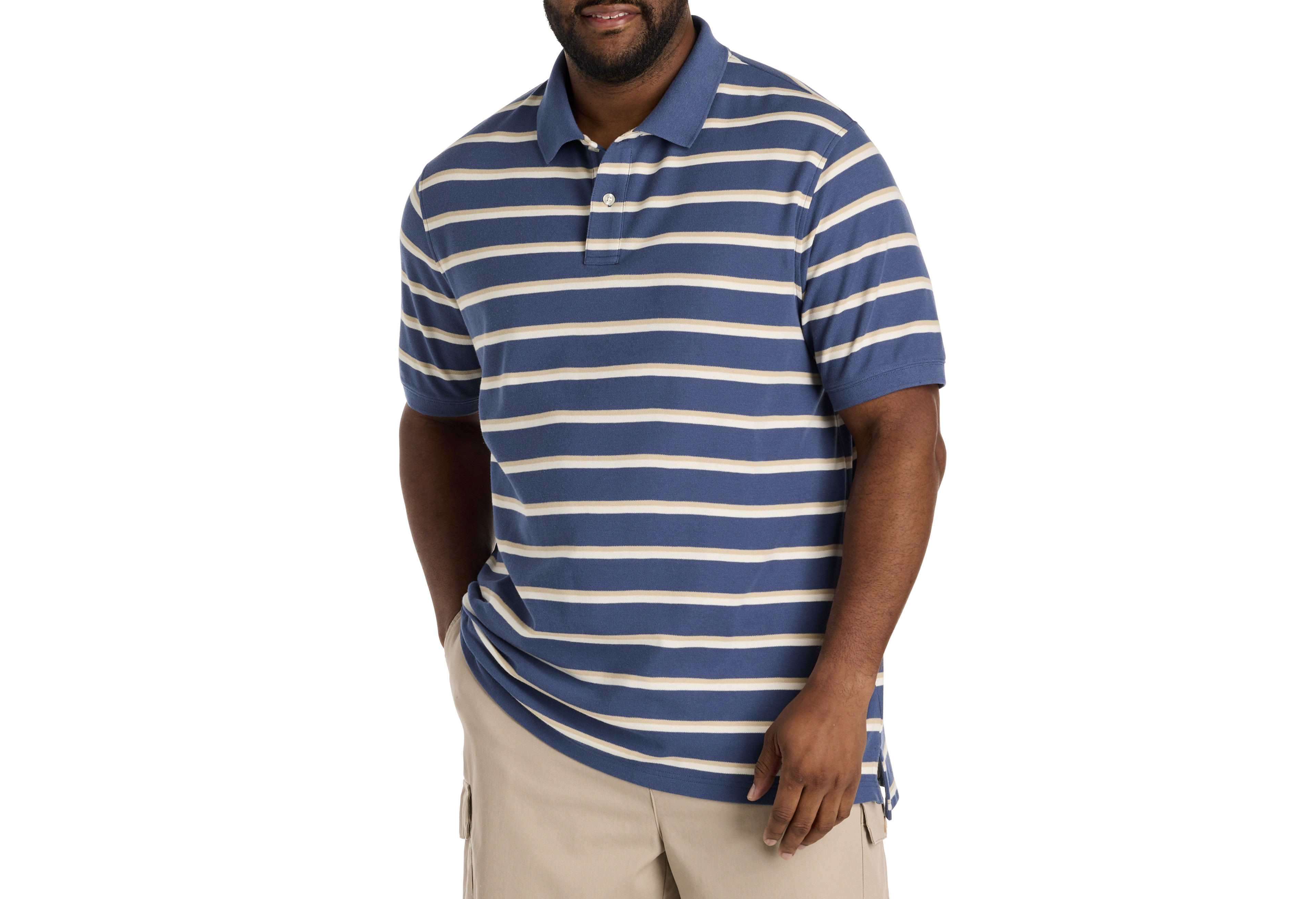Striped Polo Shirt
