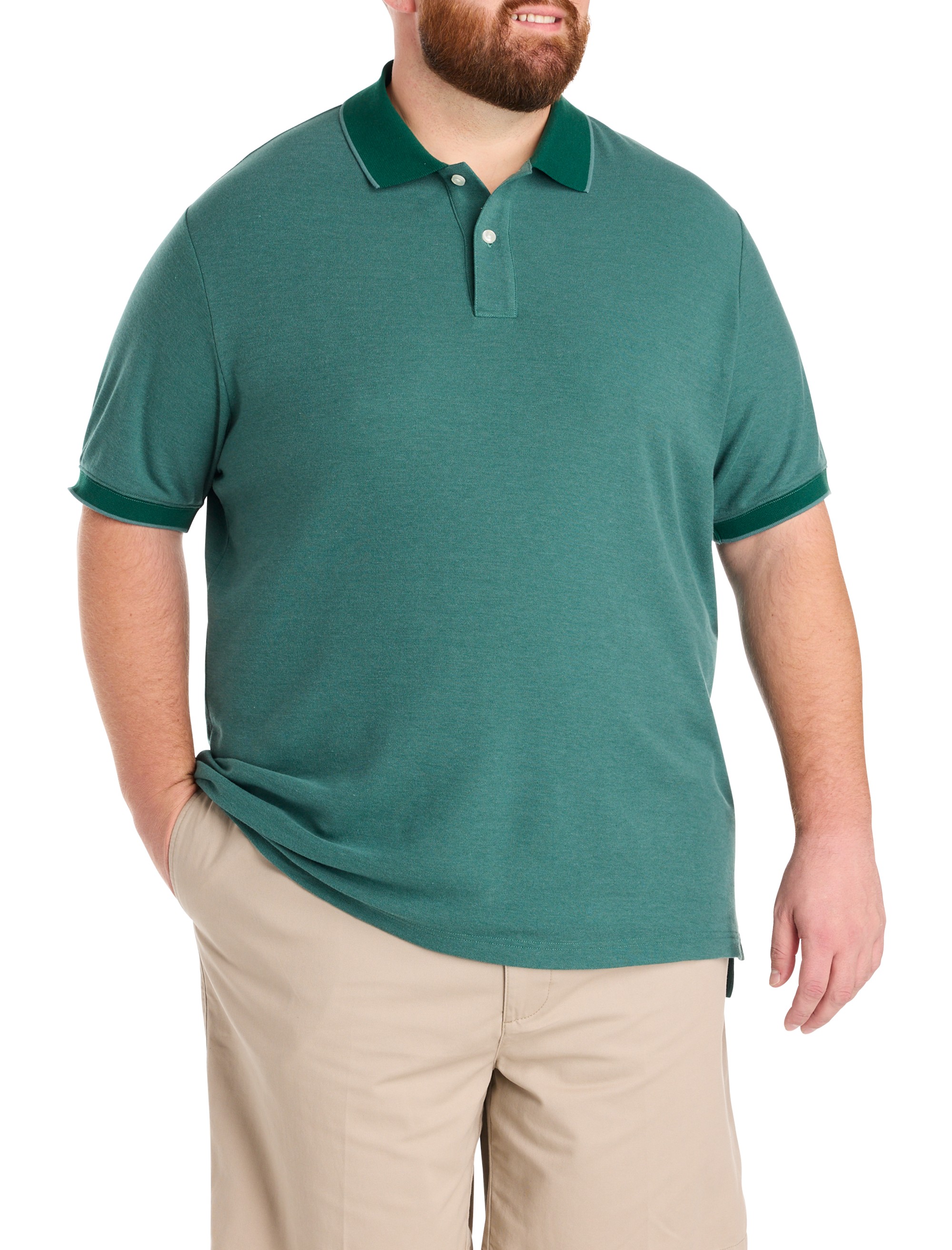 Oxford Tipped Polo Shirt