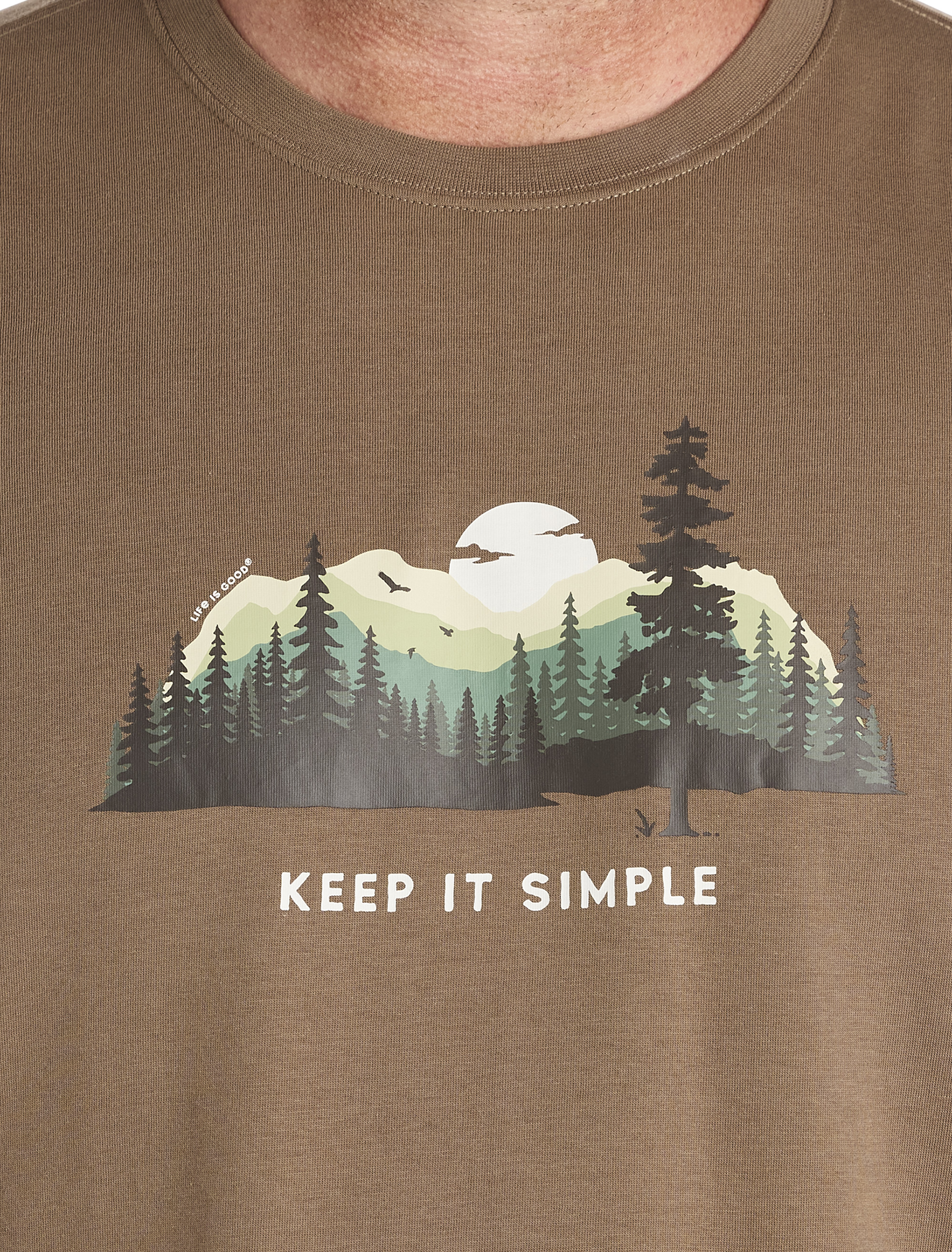 Keep It Simple Landscape Graphic Tee