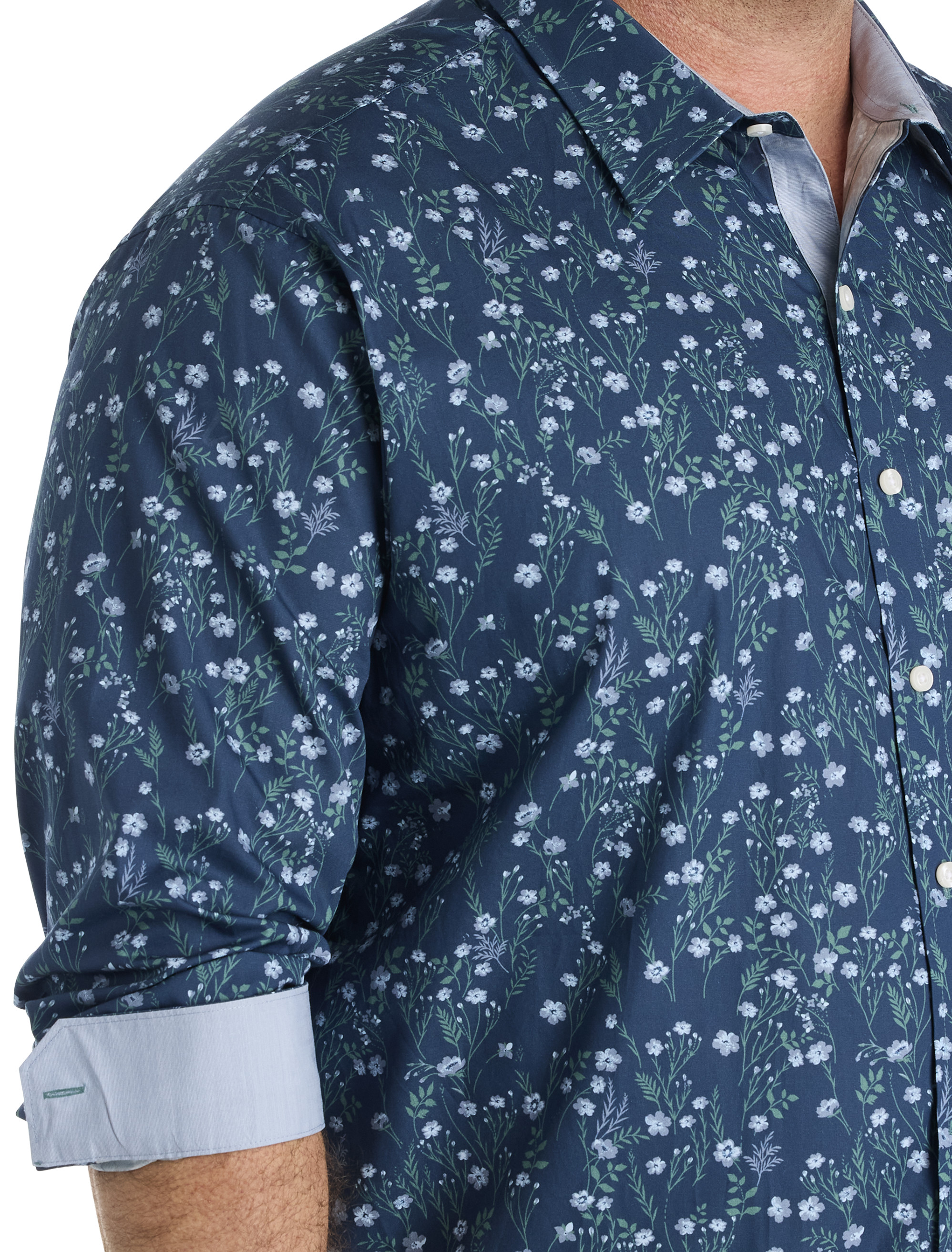 Floral Print Sport Shirt