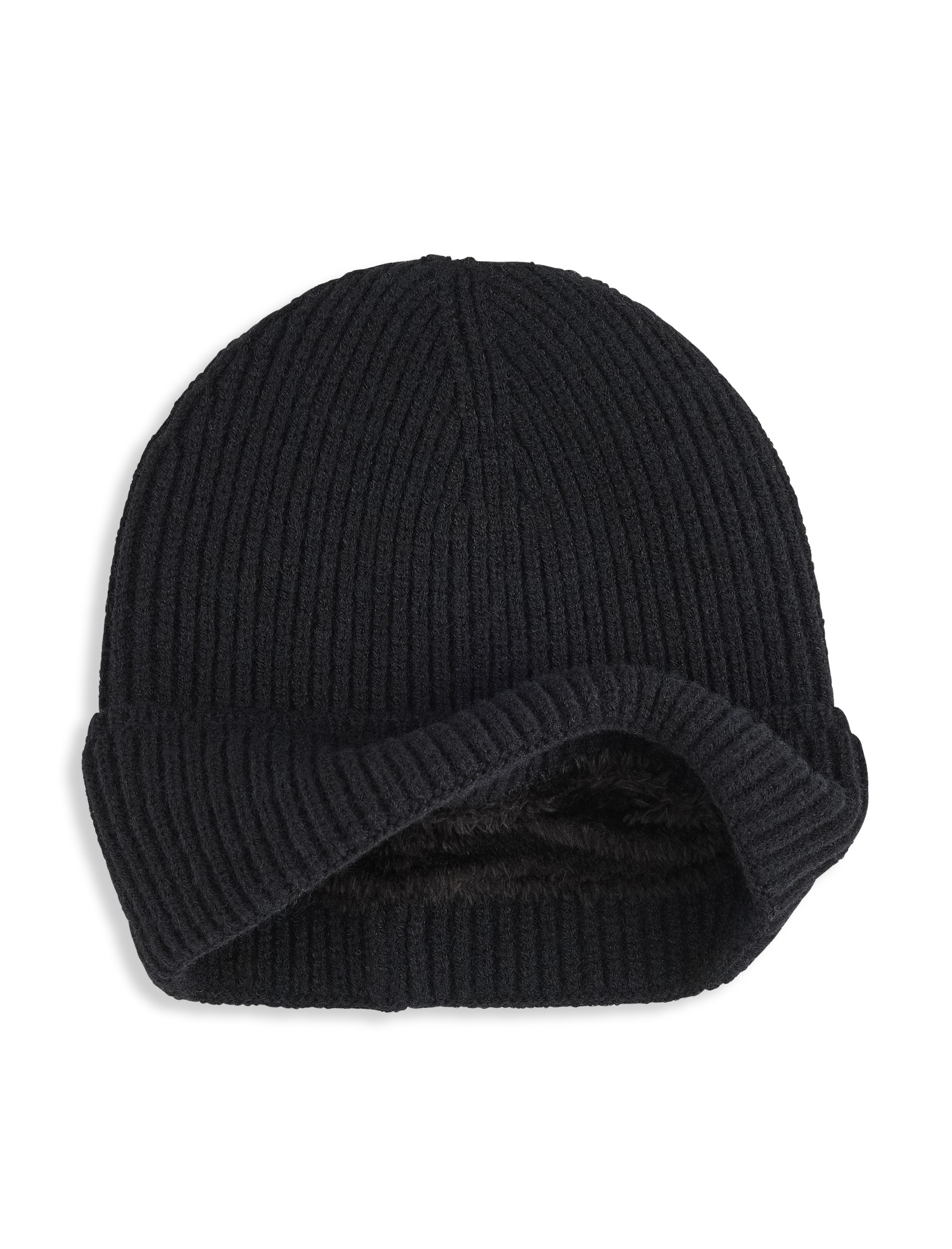 Ribbed-Knit Cuff Beanie - thumbnail 4