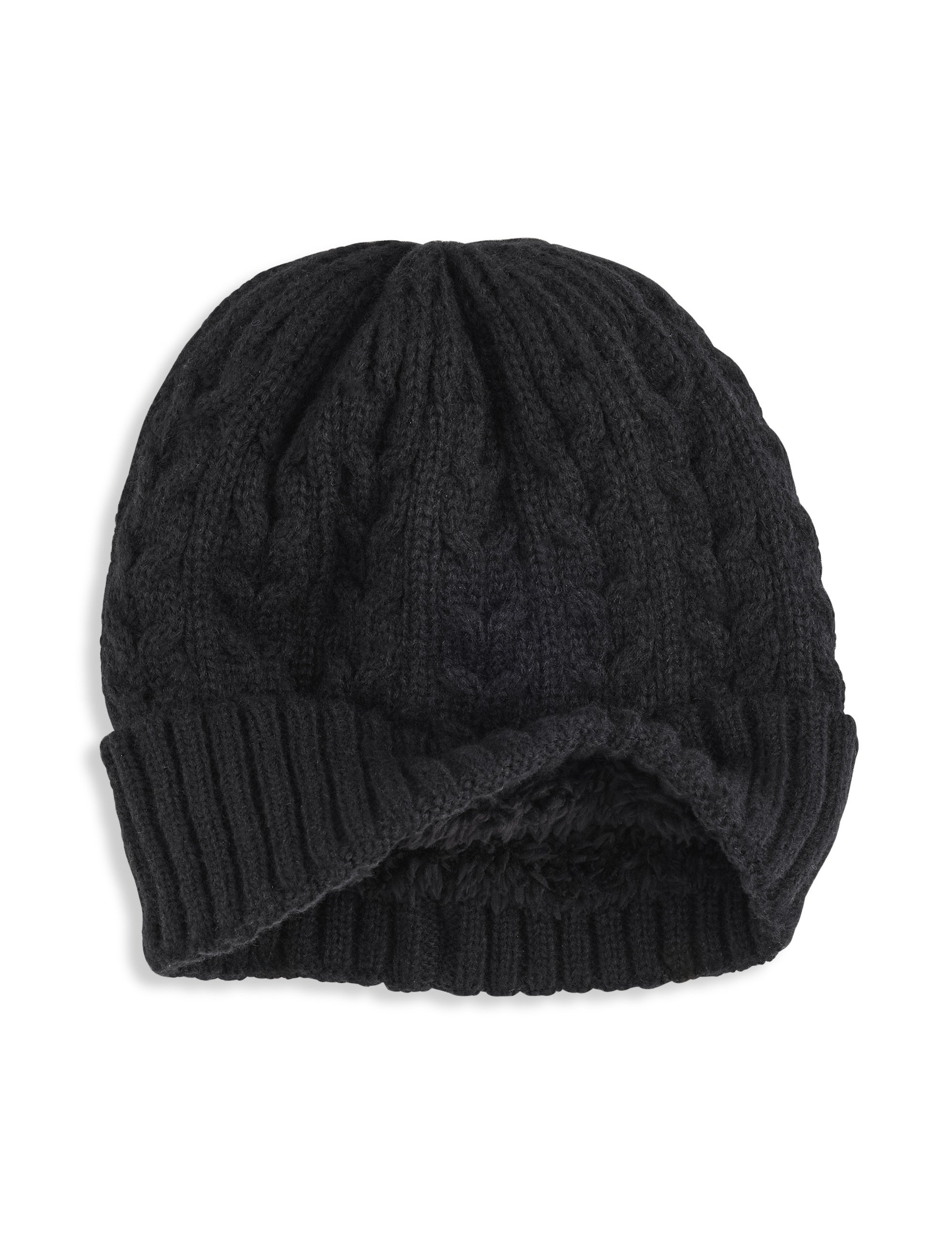 Cable Cuff Beanie 