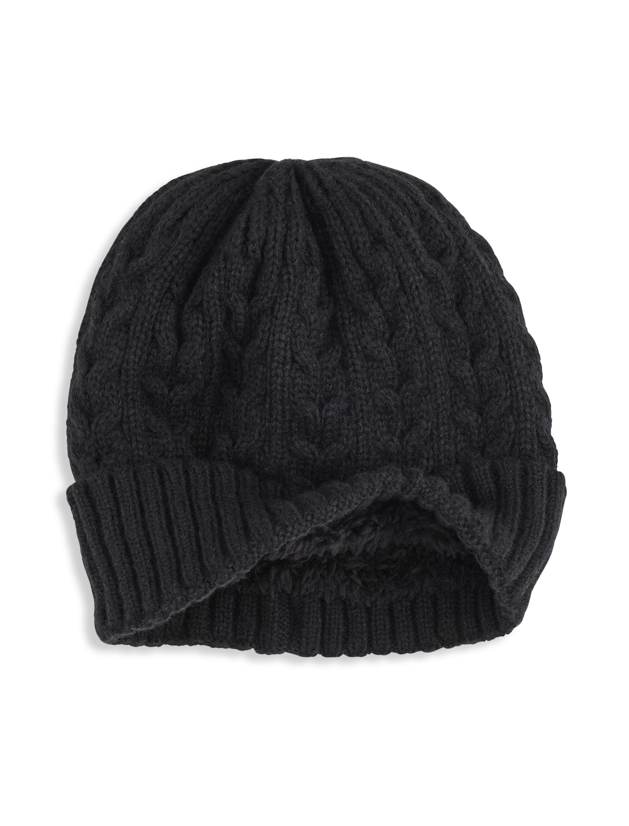 Cable Cuff Beanie - thumbnail 2