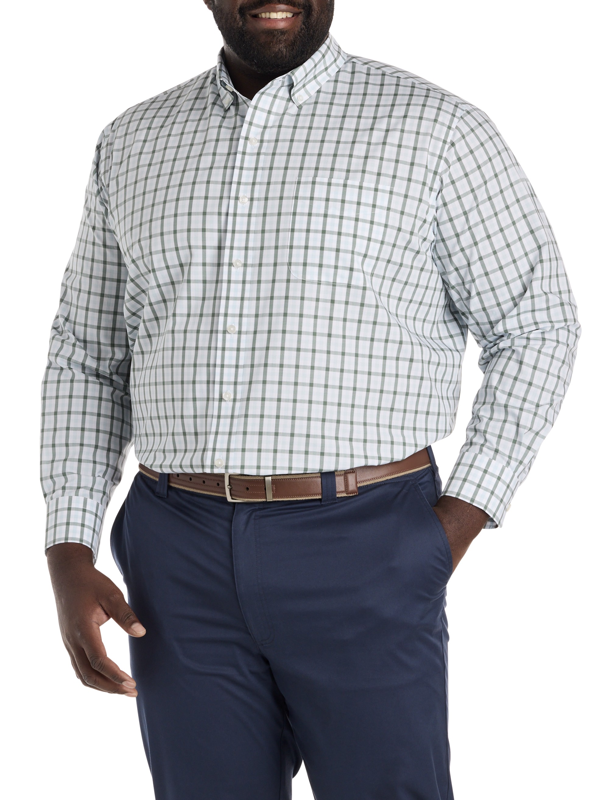 Small Plaid Tech Sport Shirt - thumbnail 2