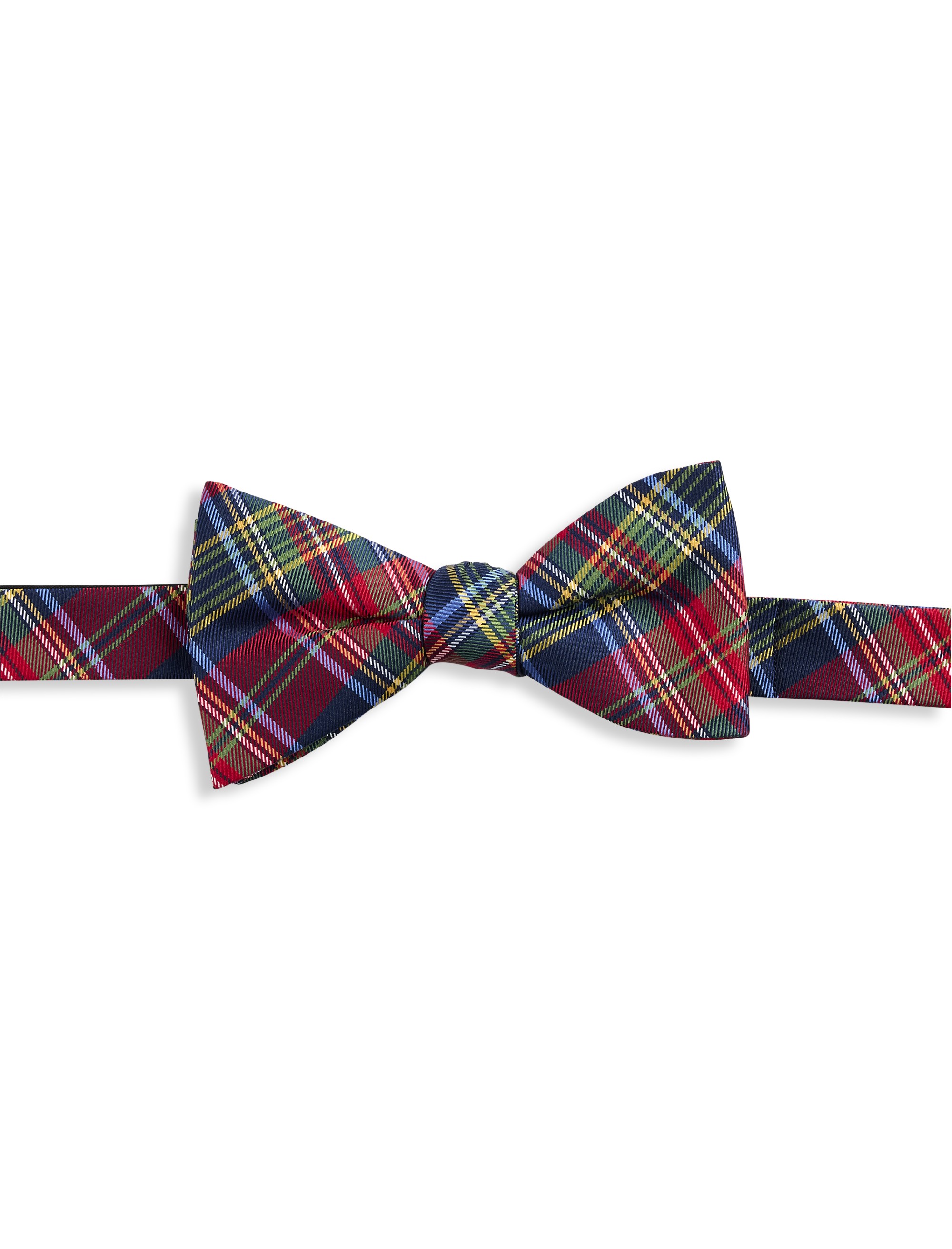 Holiday Plaid Bow Tie