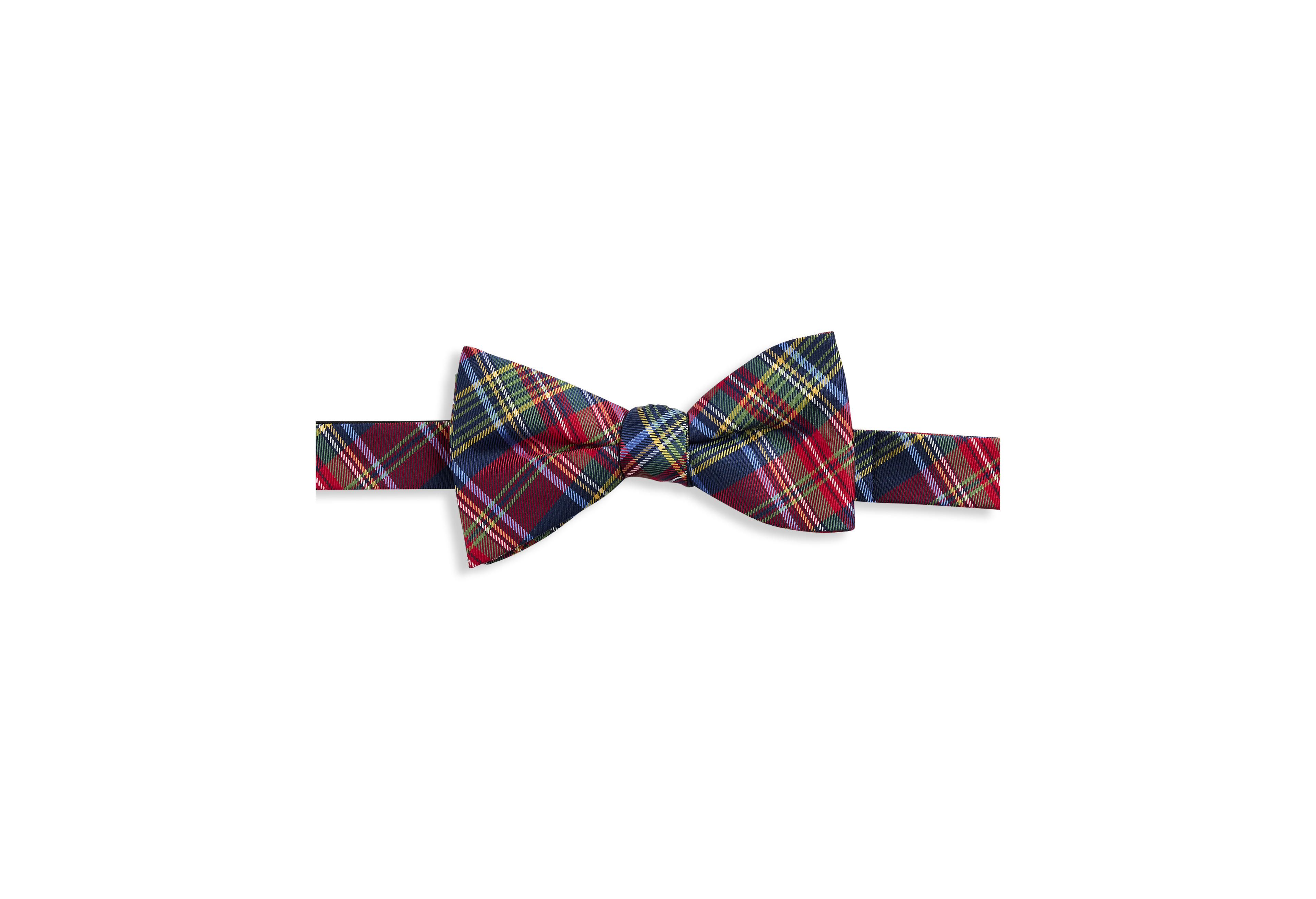 Holiday Plaid Bow Tie