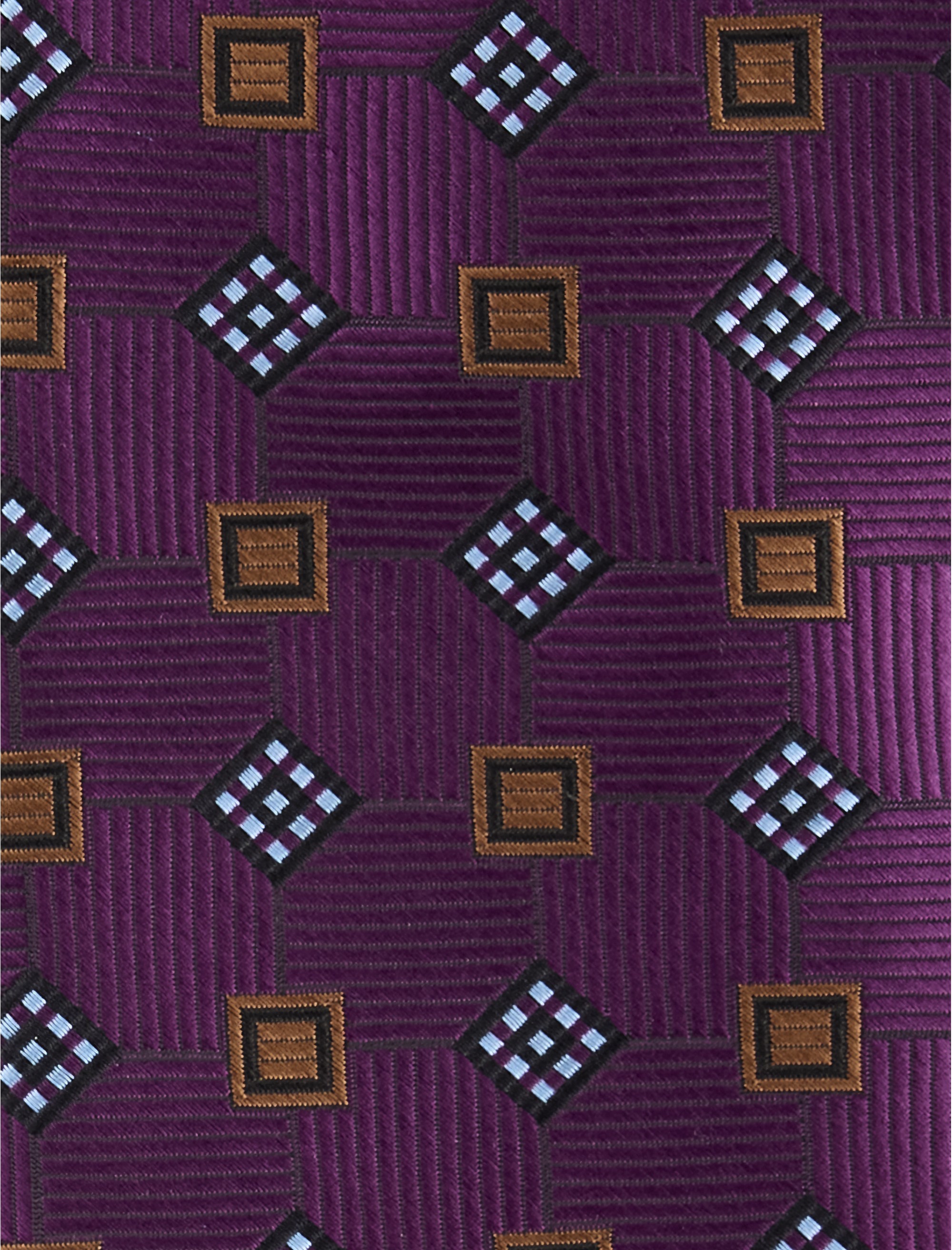 Geometric Patterned Tie - thumbnail 2