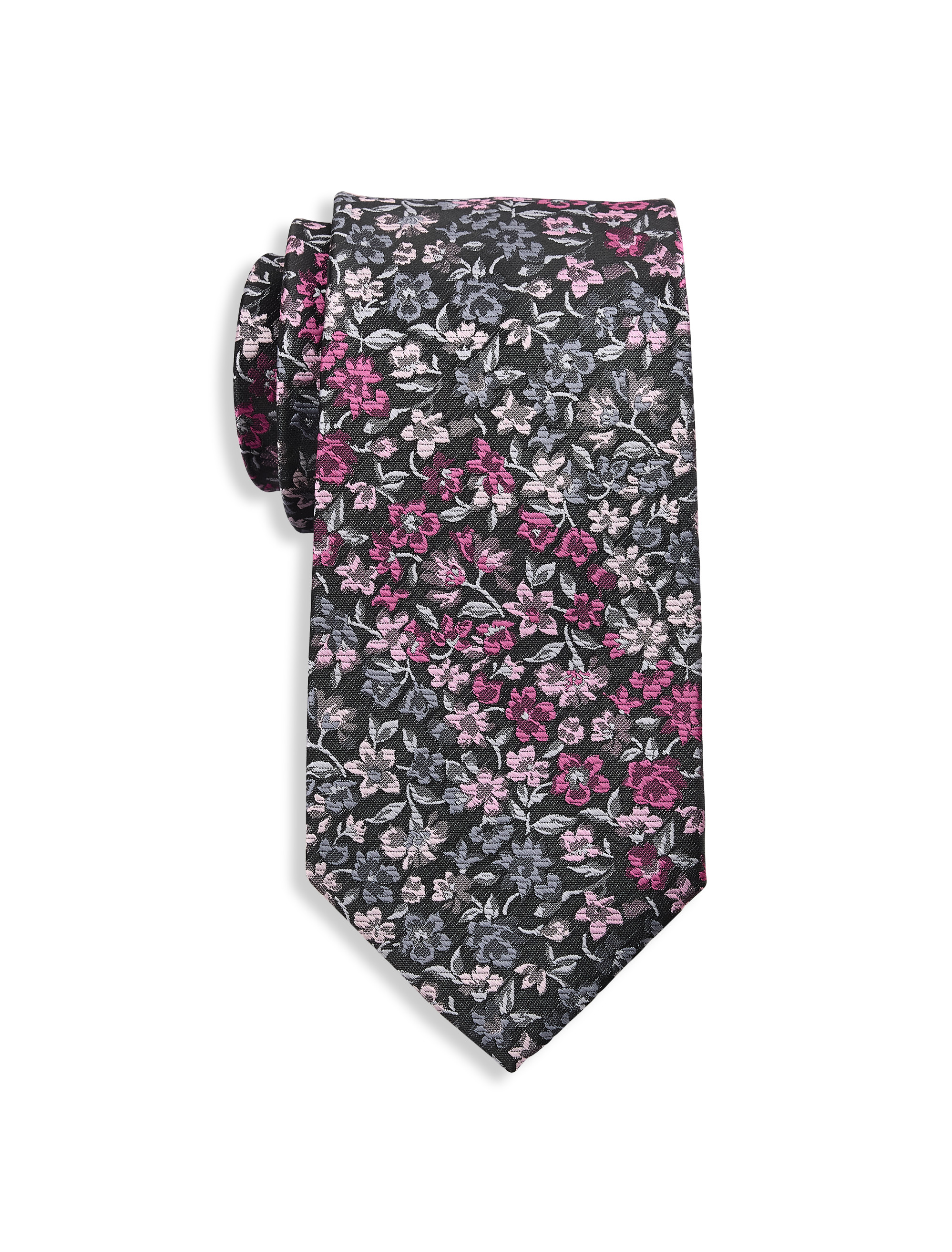 Multicolored Floral Tie