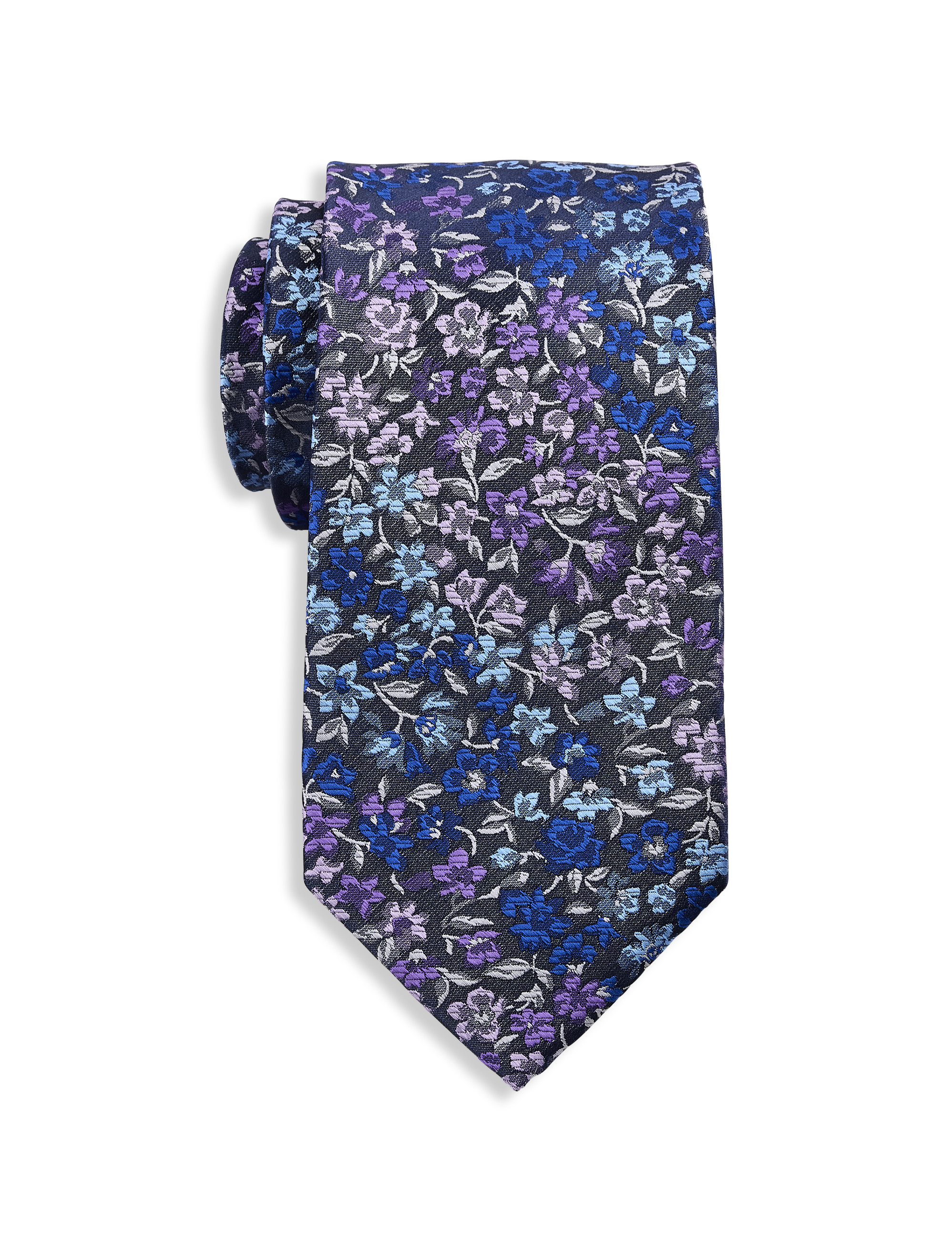 Multicolored Floral Tie
