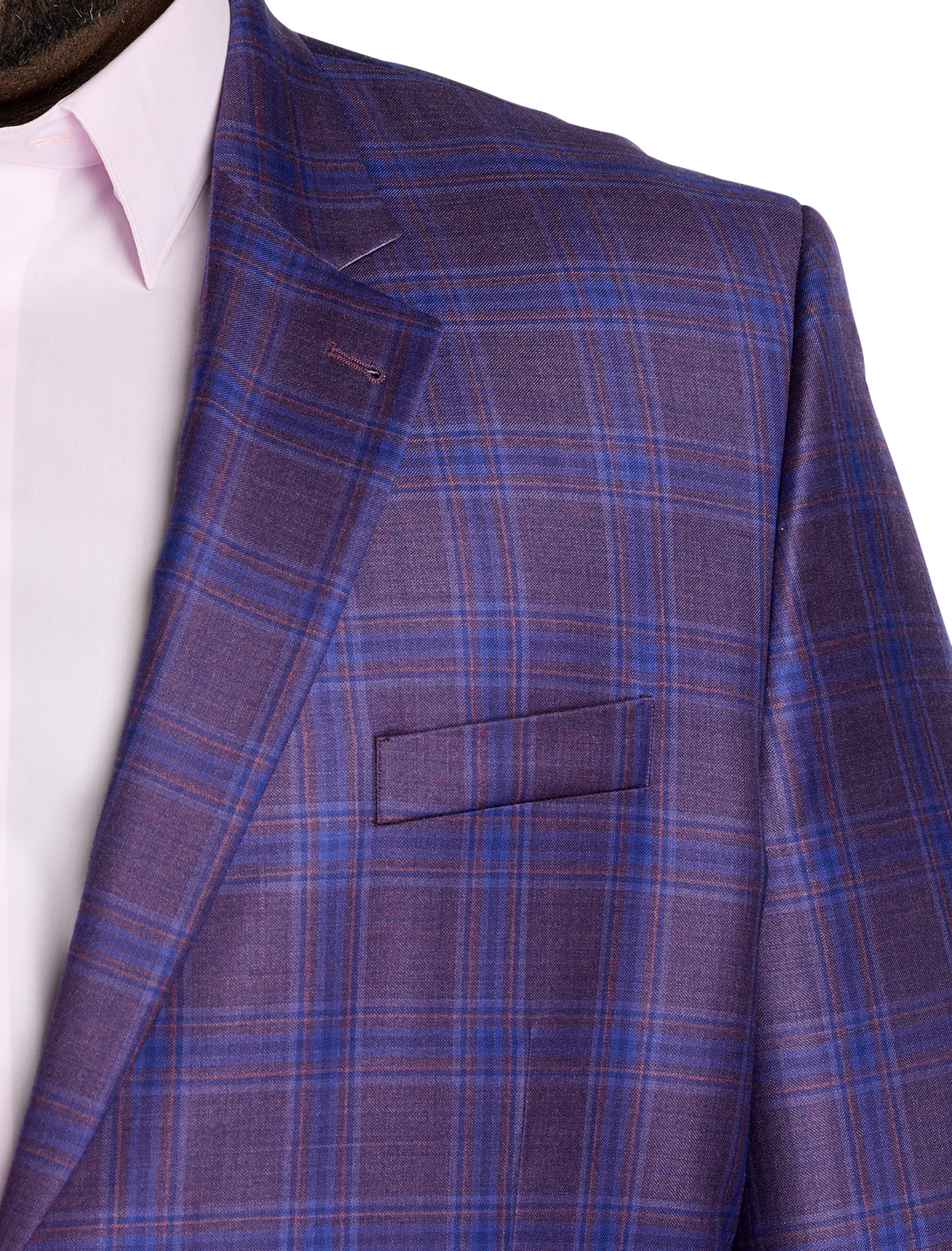 Bright Plaid Sport Coat