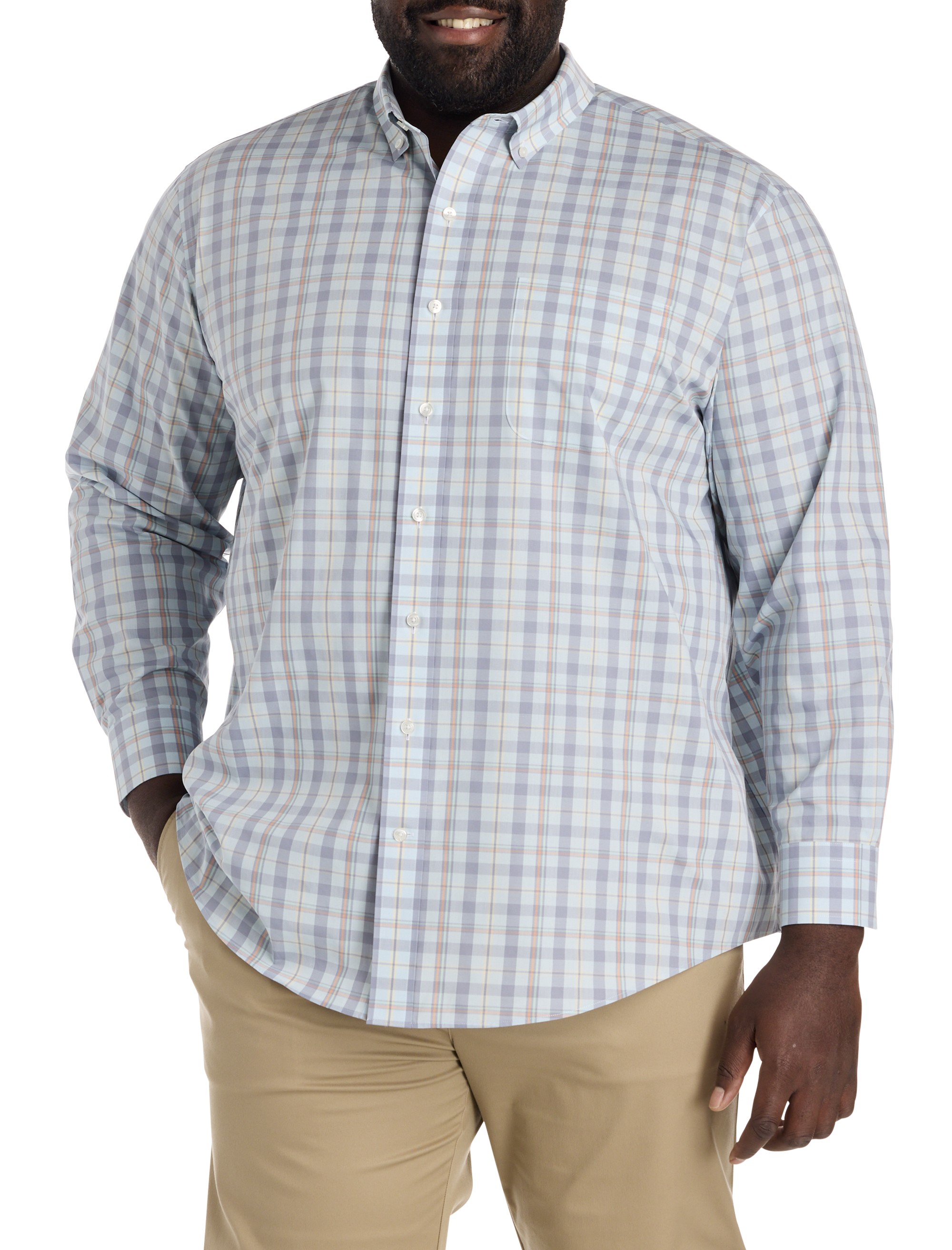 Large Plaid Tech Sport Shirt - thumbnail 2