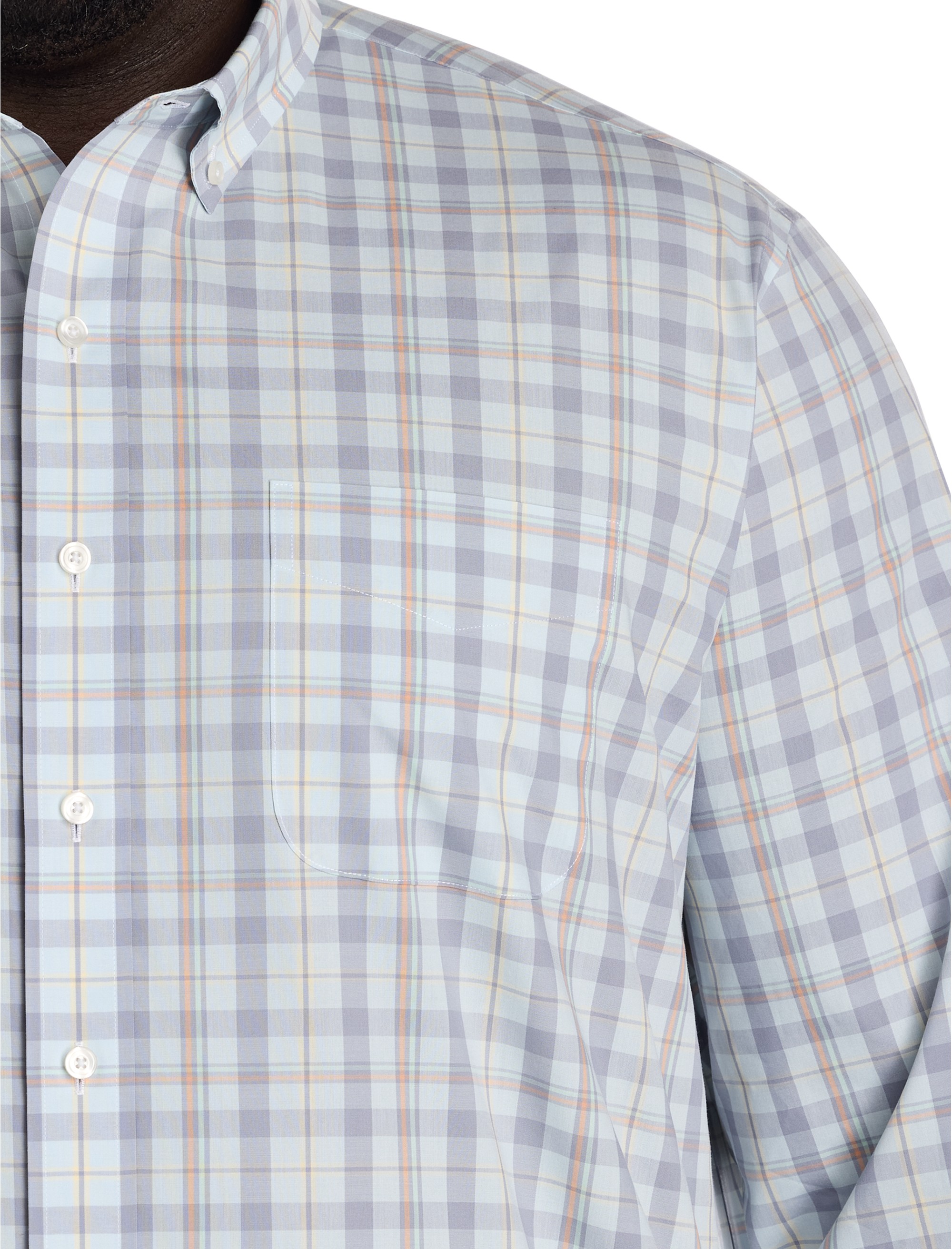 Large Plaid Tech Sport Shirt - thumbnail 3