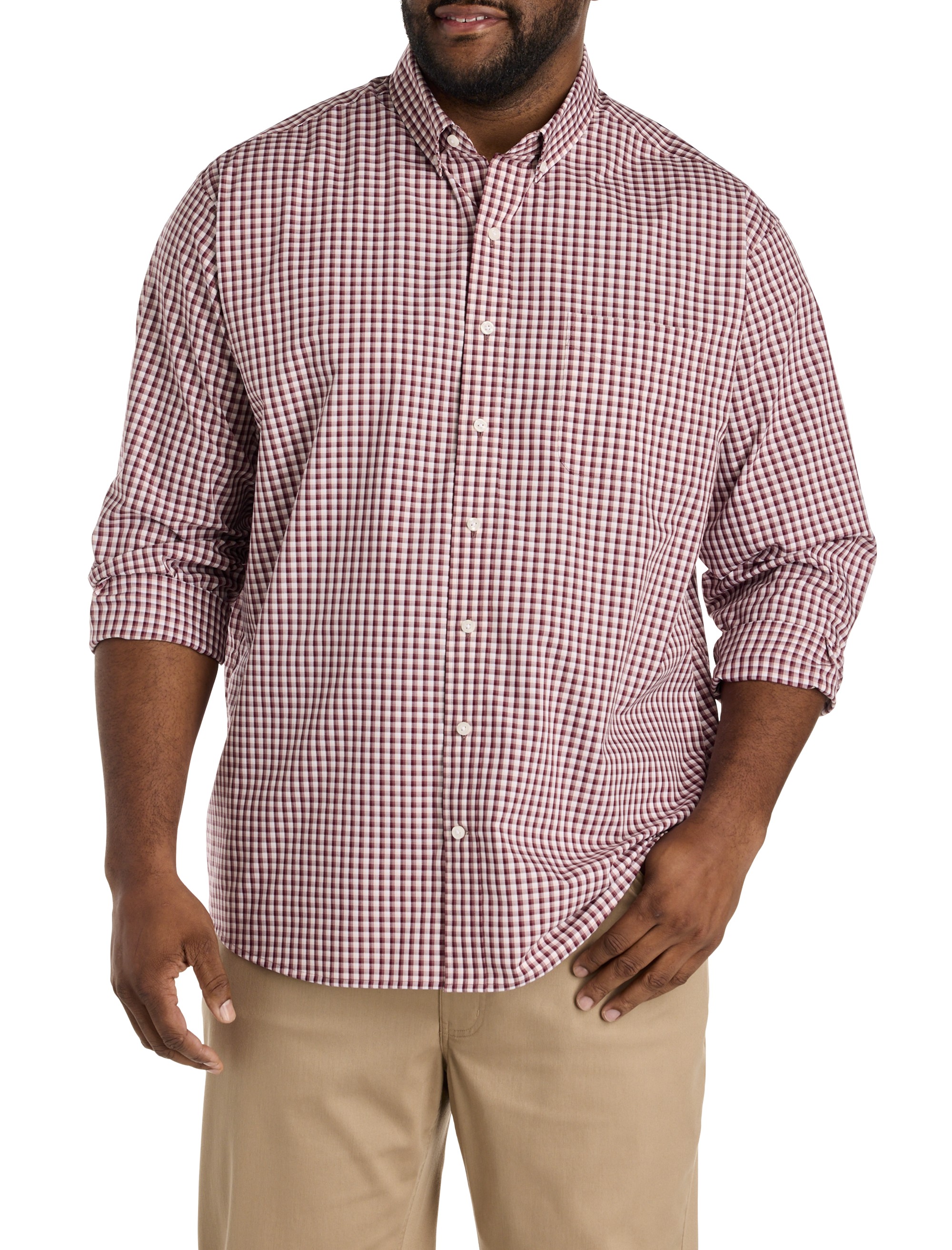 Small Plaid Sport Shirt