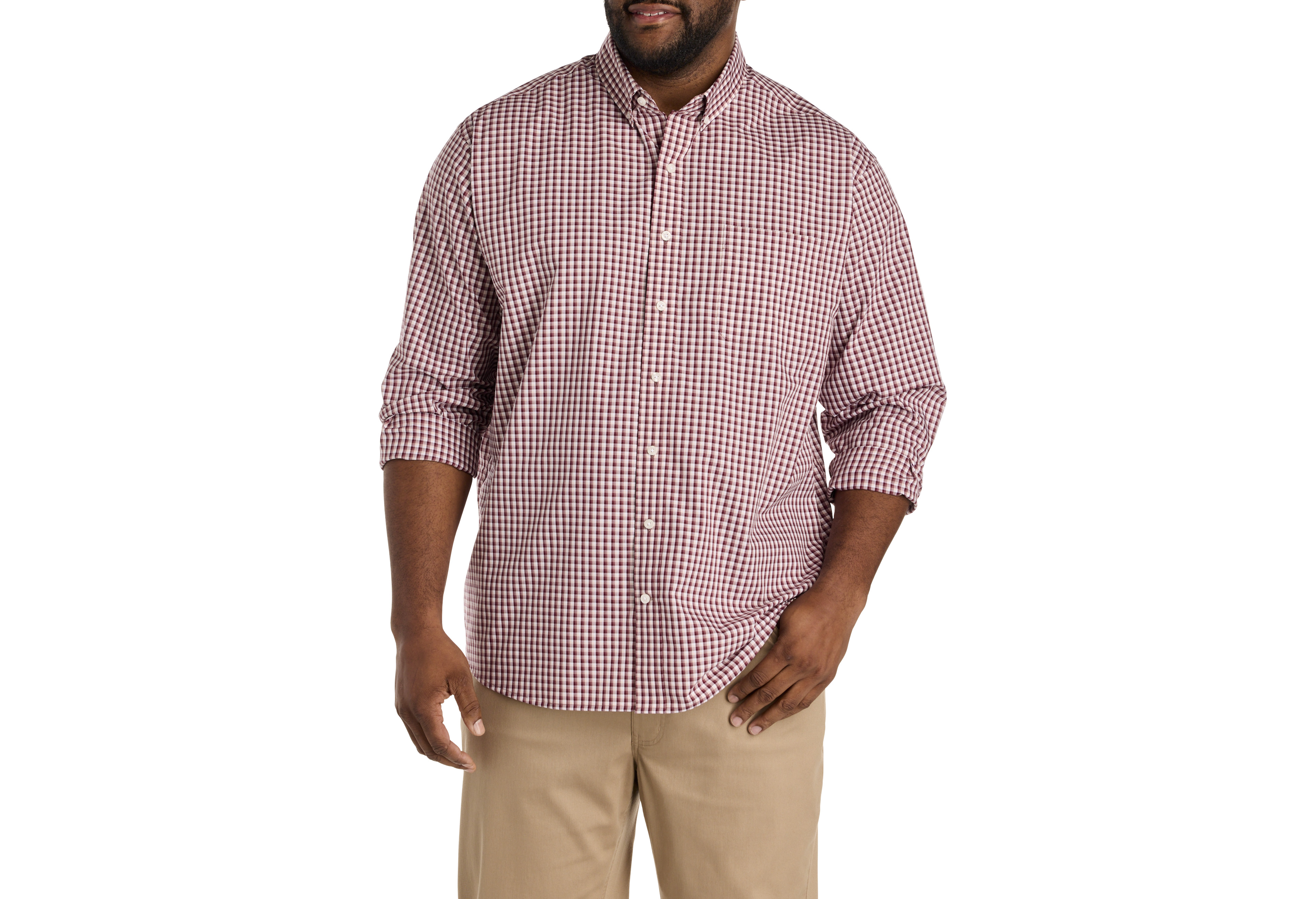 Small Plaid Sport Shirt