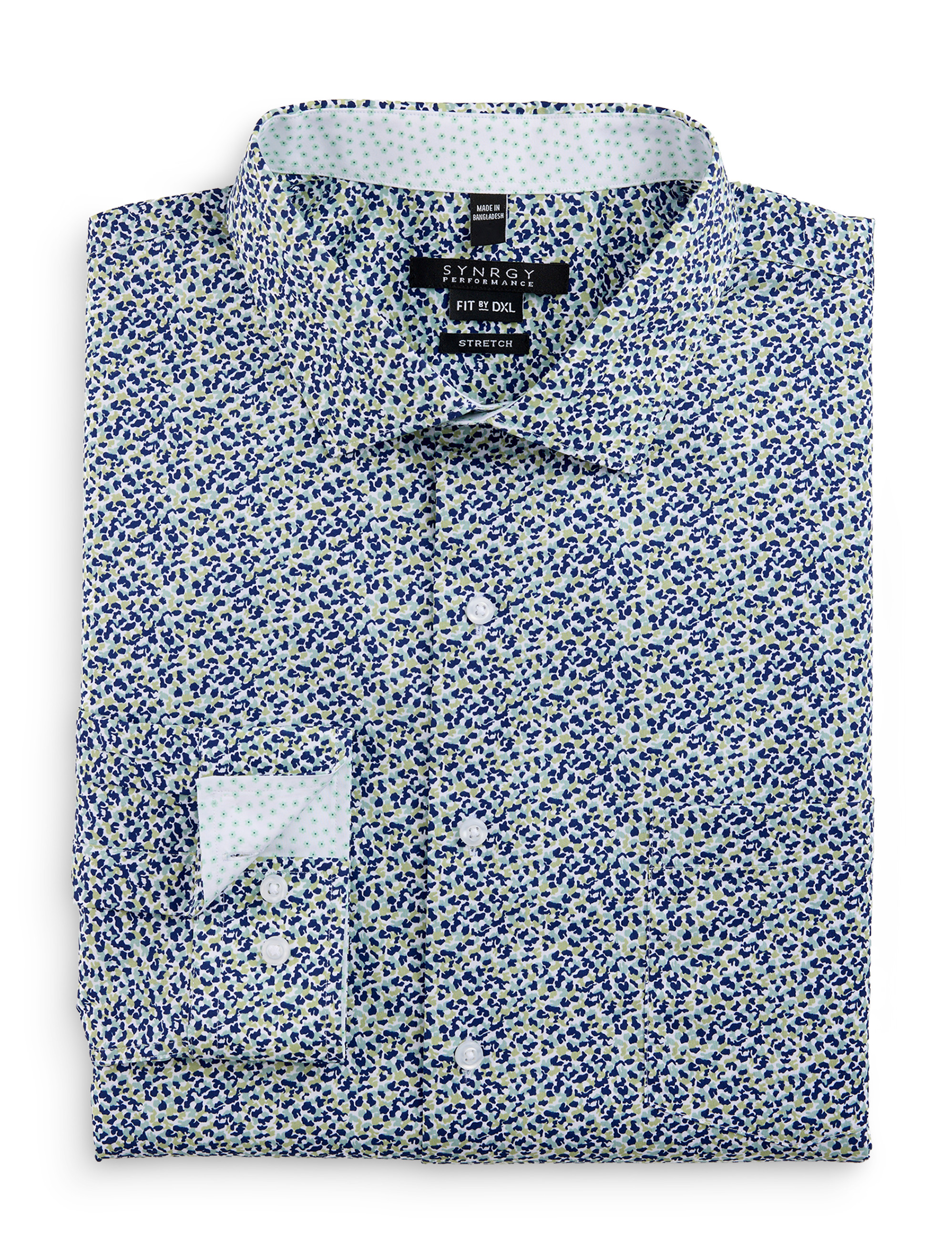 Performance Camo Floral Dress Shirt