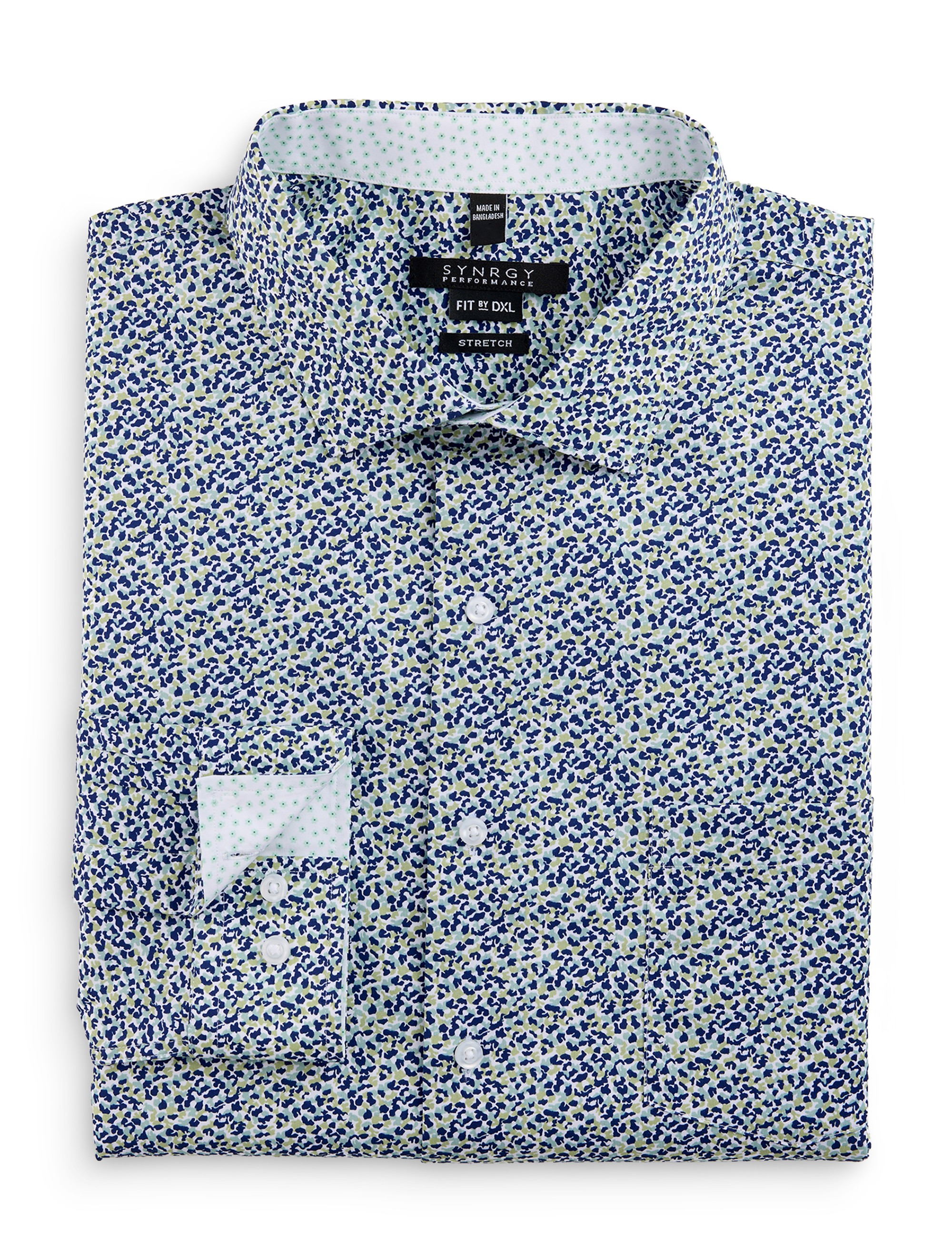 Performance Camo Floral Dress Shirt