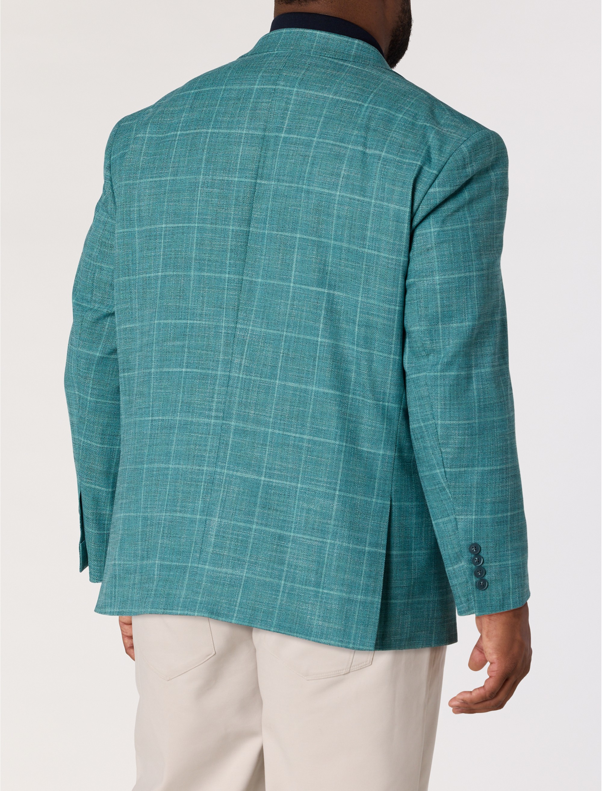 Textured Windowpane Sport Coat - thumbnail 3