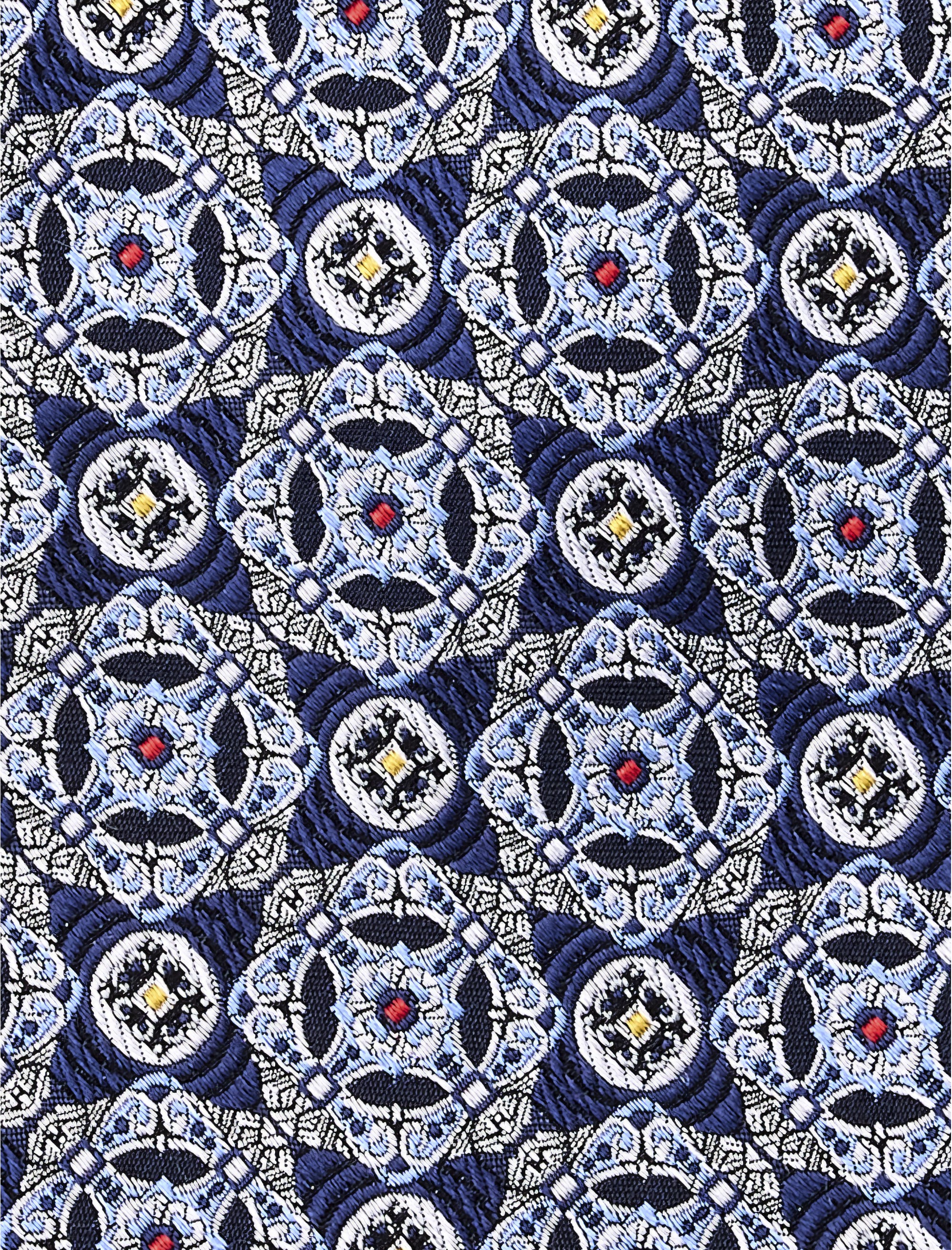 Vintage Medallion Silk Tie - thumbnail 8