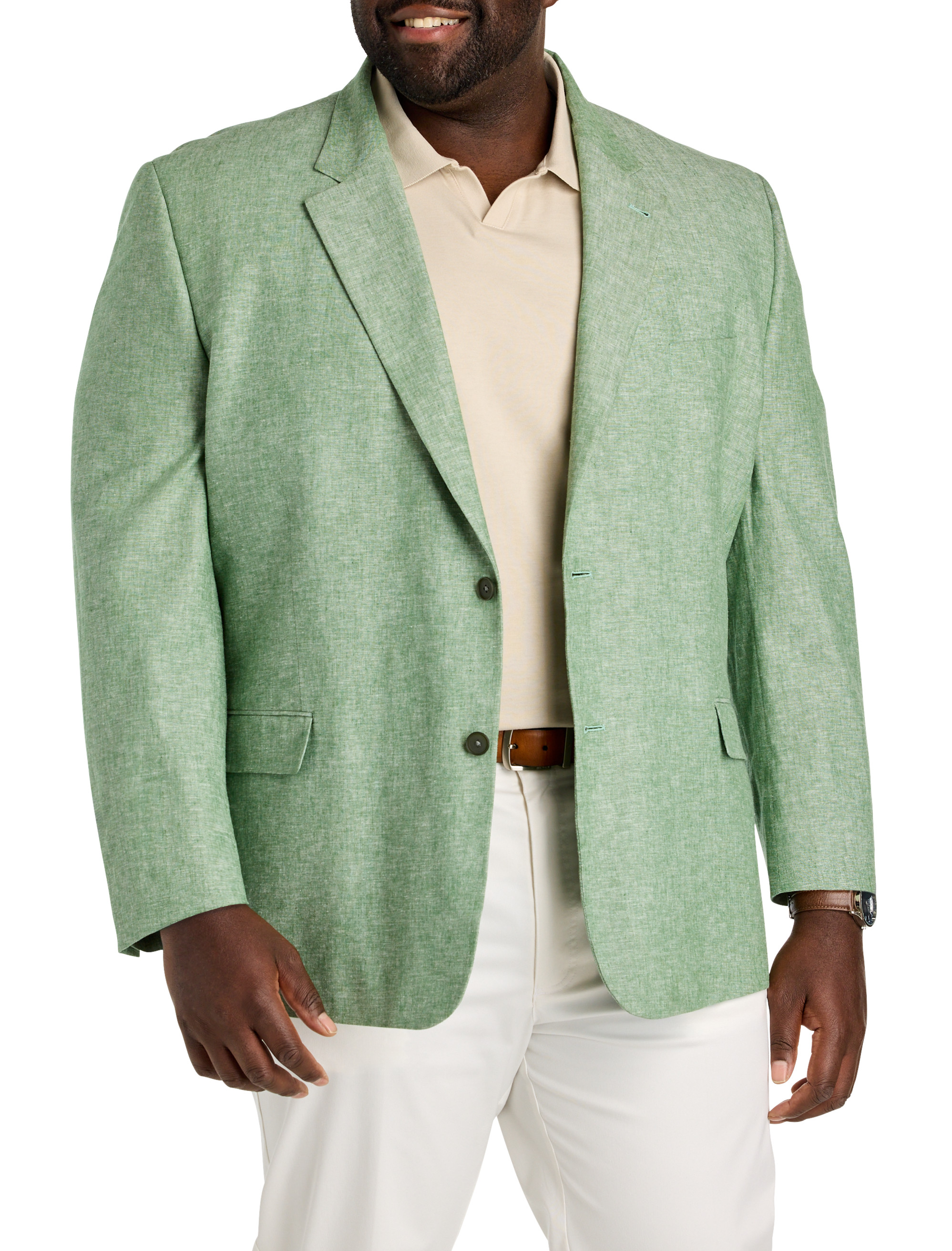 Jacket-Relaxer Linen-Blend Sport Coat