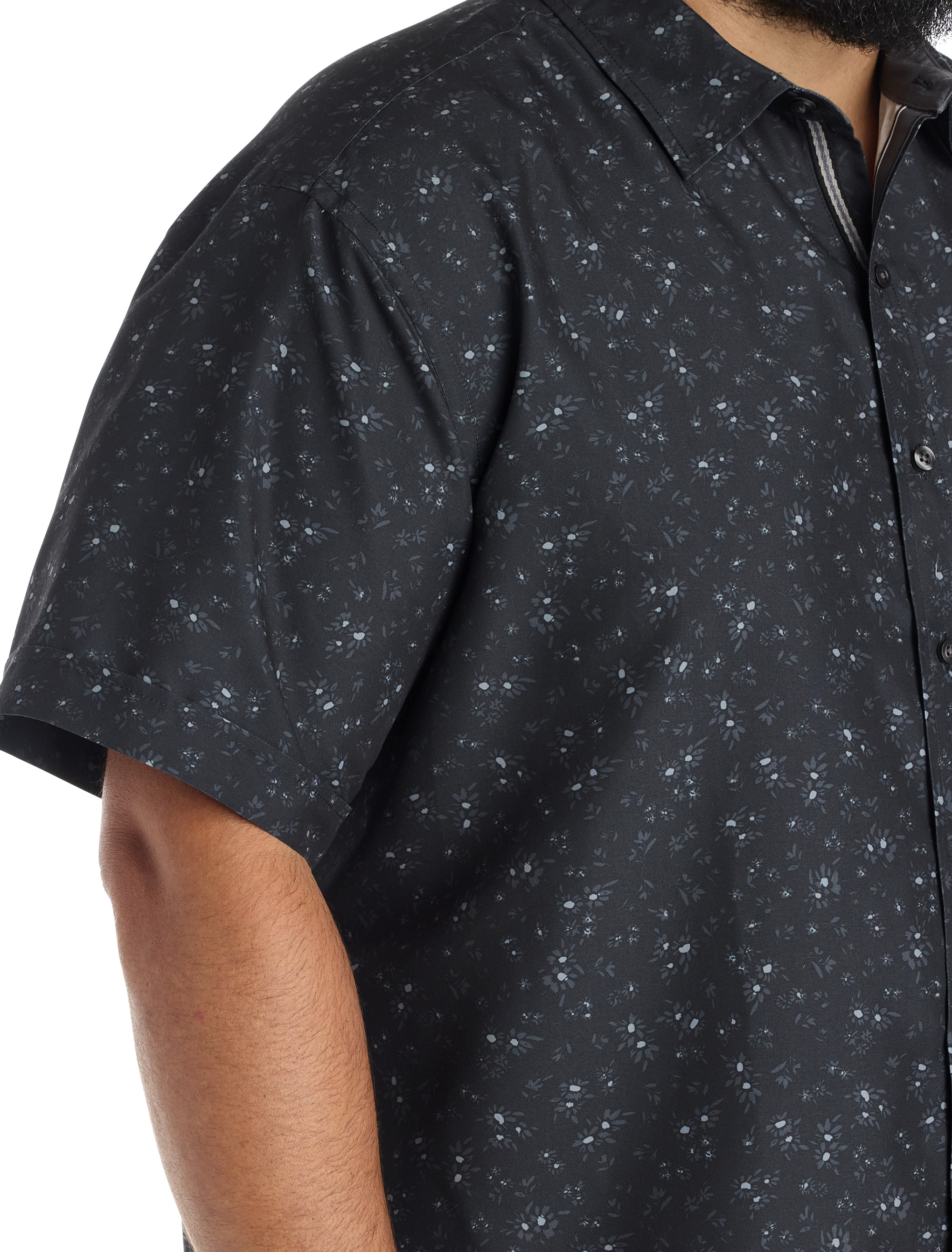 Microfiber Floral Sport Shirt