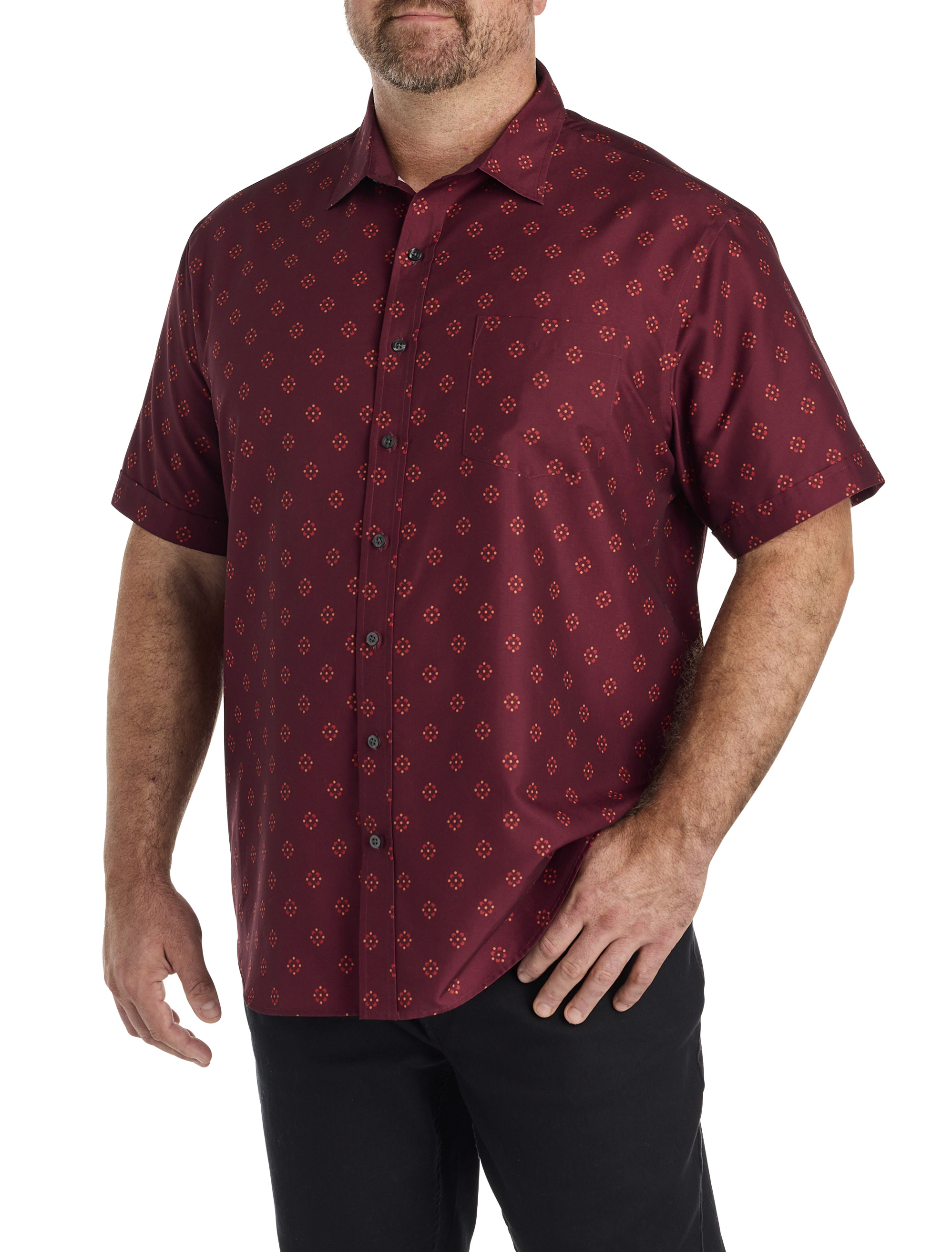 Micro Floral Sport Shirt