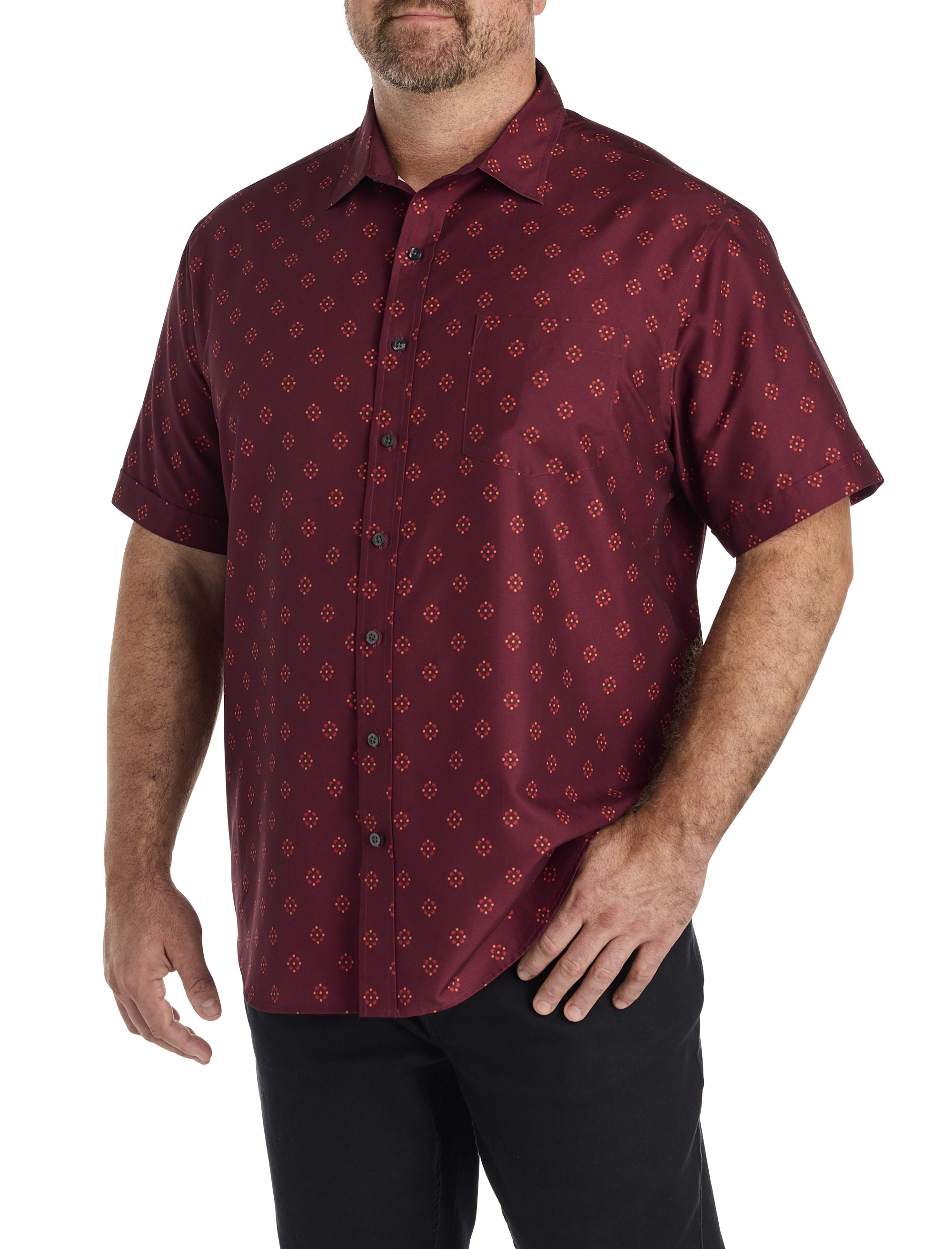 Micro Floral Sport Shirt