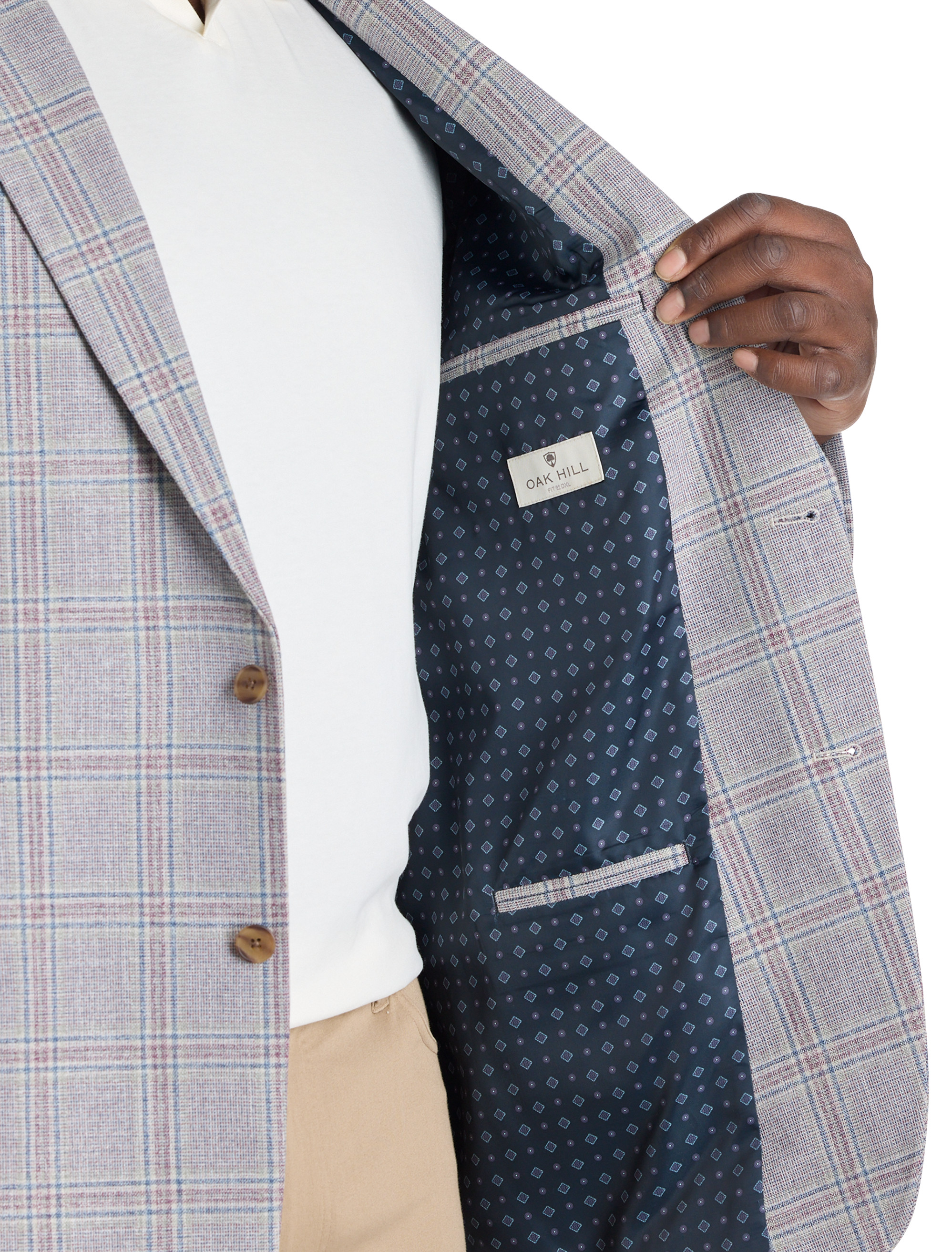 Spring Plaid Sport Coat