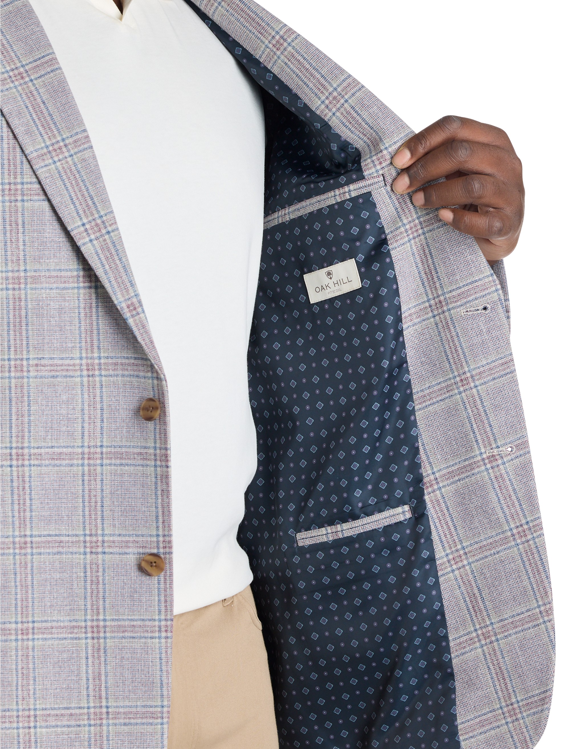 Spring Plaid Sport Coat - thumbnail 5
