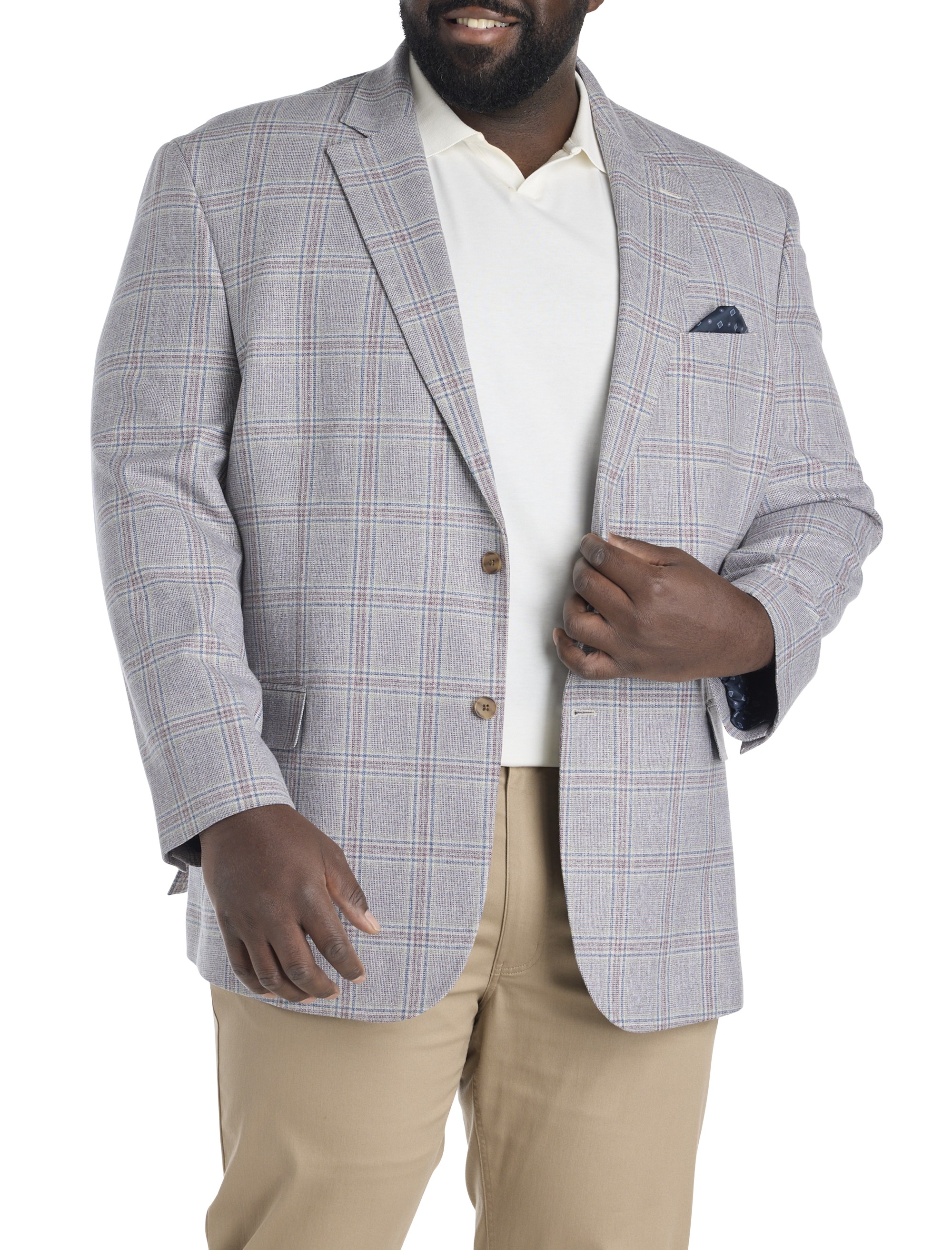 Spring Plaid Sport Coat