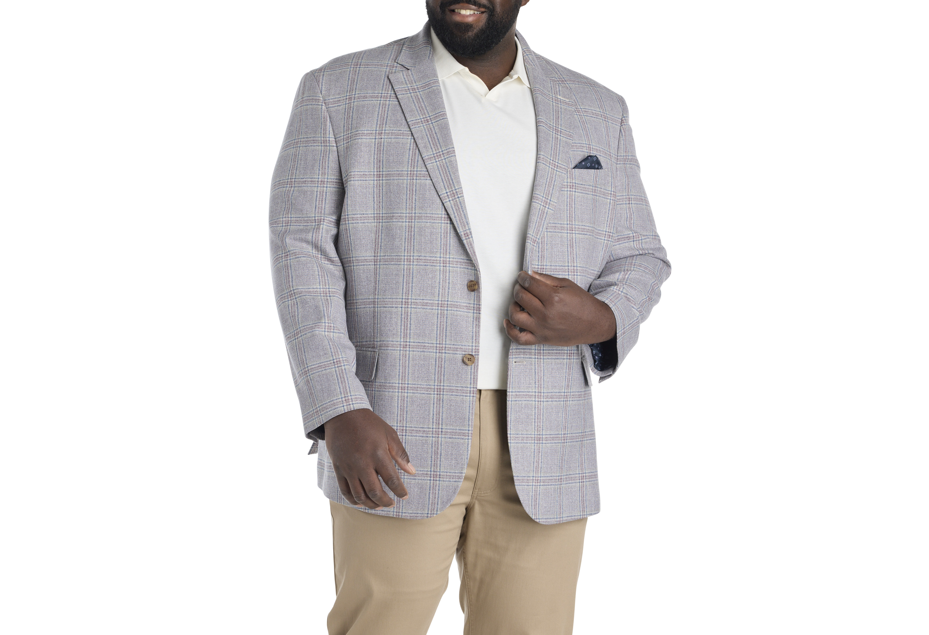 Spring Plaid Sport Coat