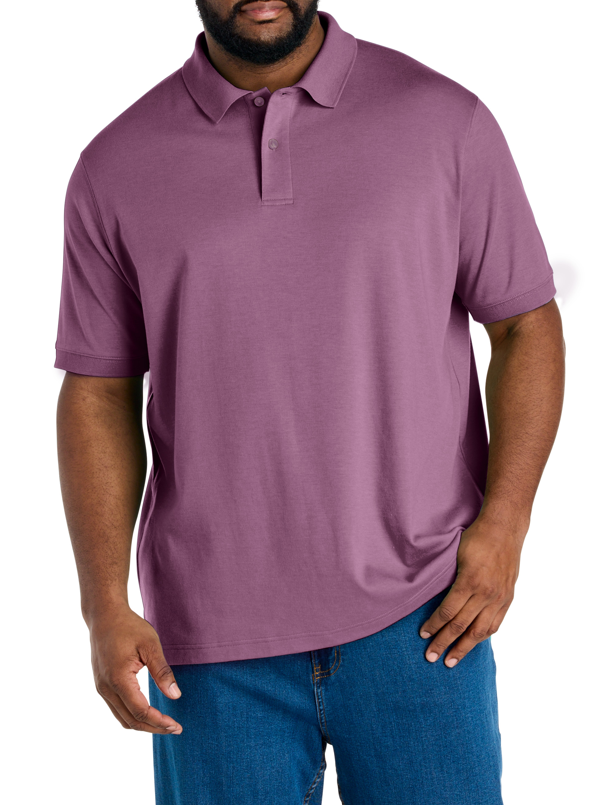 Big + Tall | Harbor Bay Interlock Polo Shirt | DXL