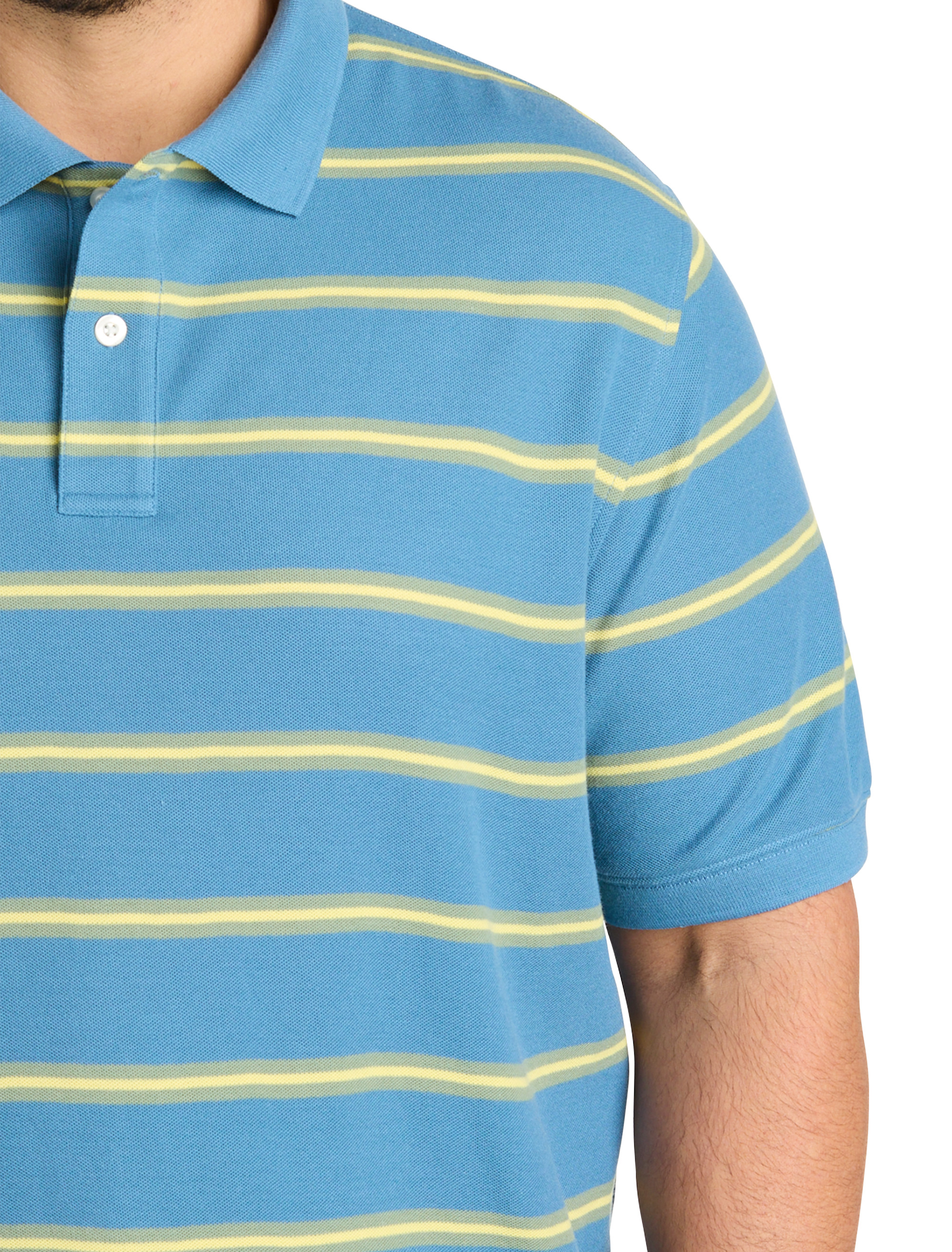 Multi-Stripe Polo Shirt