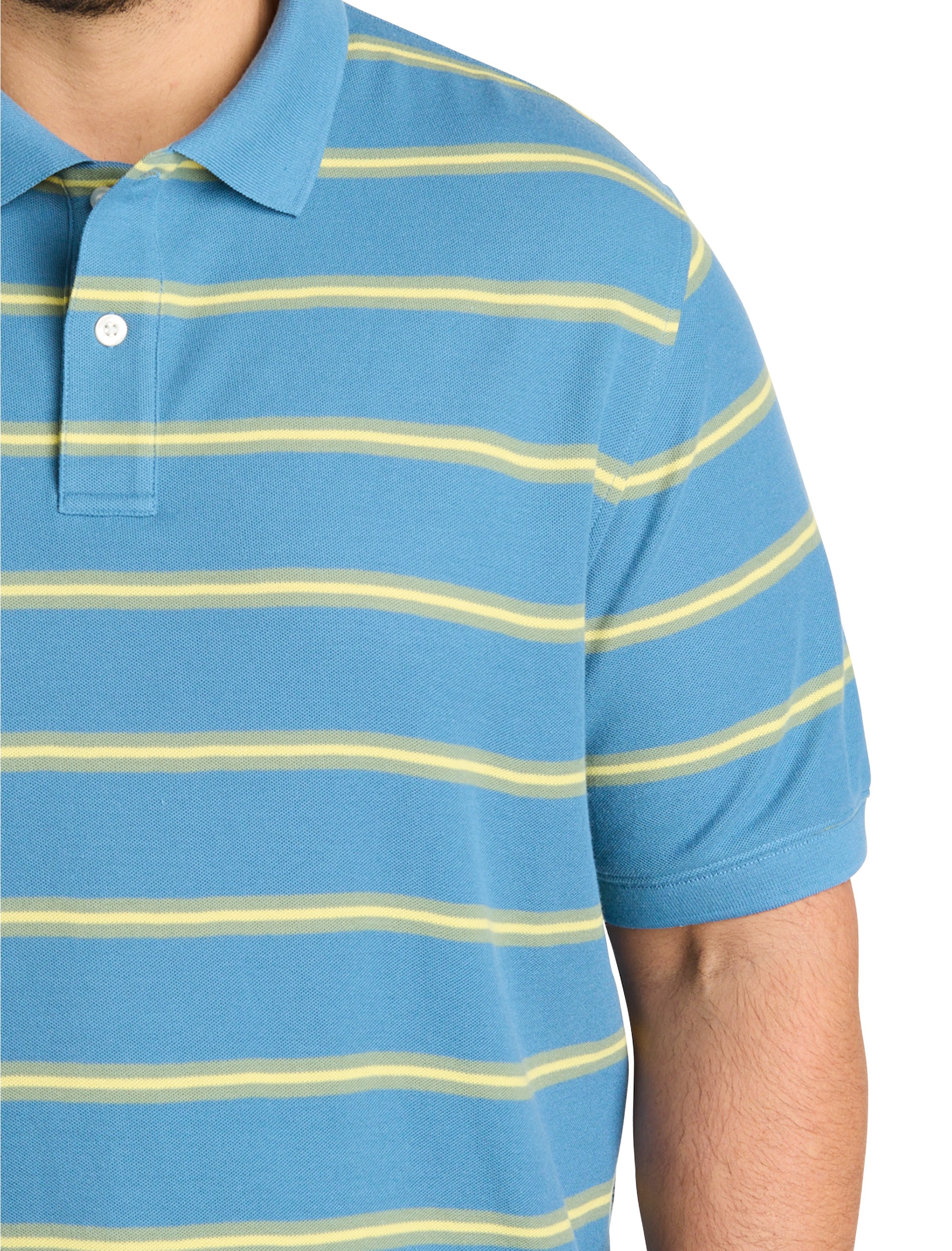Multi-Stripe Polo Shirt - thumbnail 2