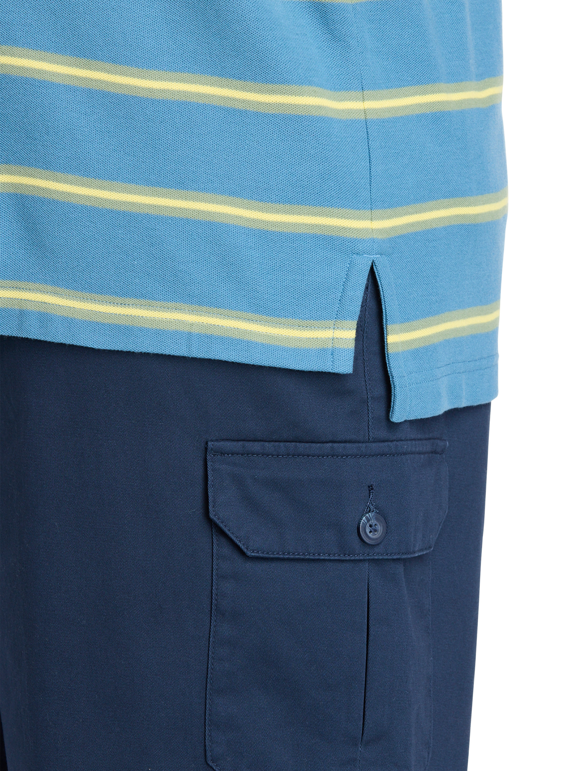 Multi-Stripe Polo Shirt