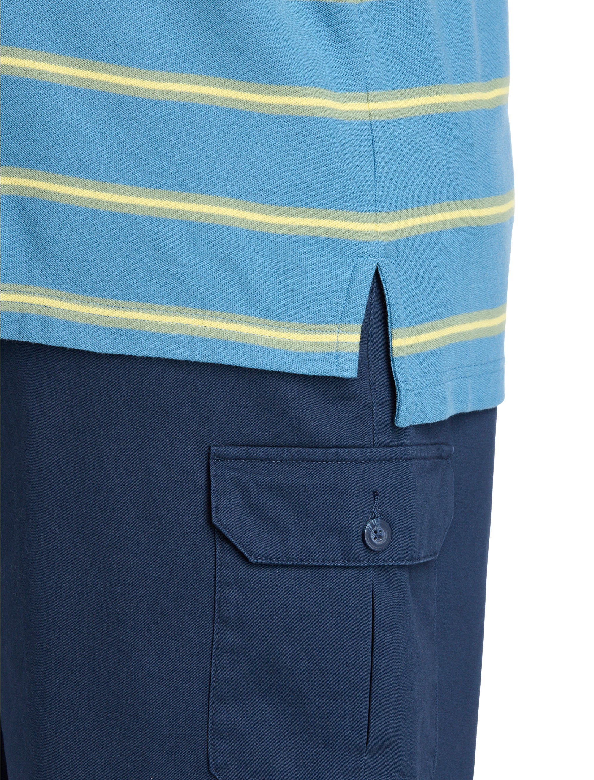 Multi-Stripe Polo Shirt - thumbnail 3