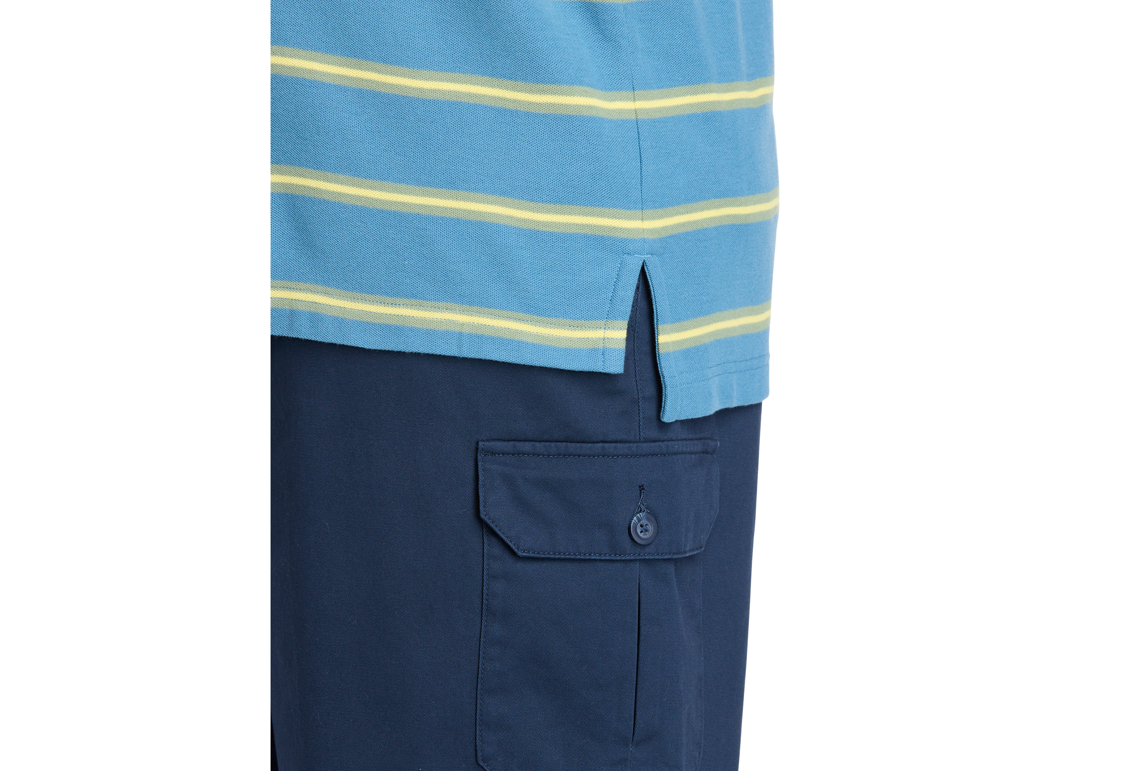 Multi-Stripe Polo Shirt