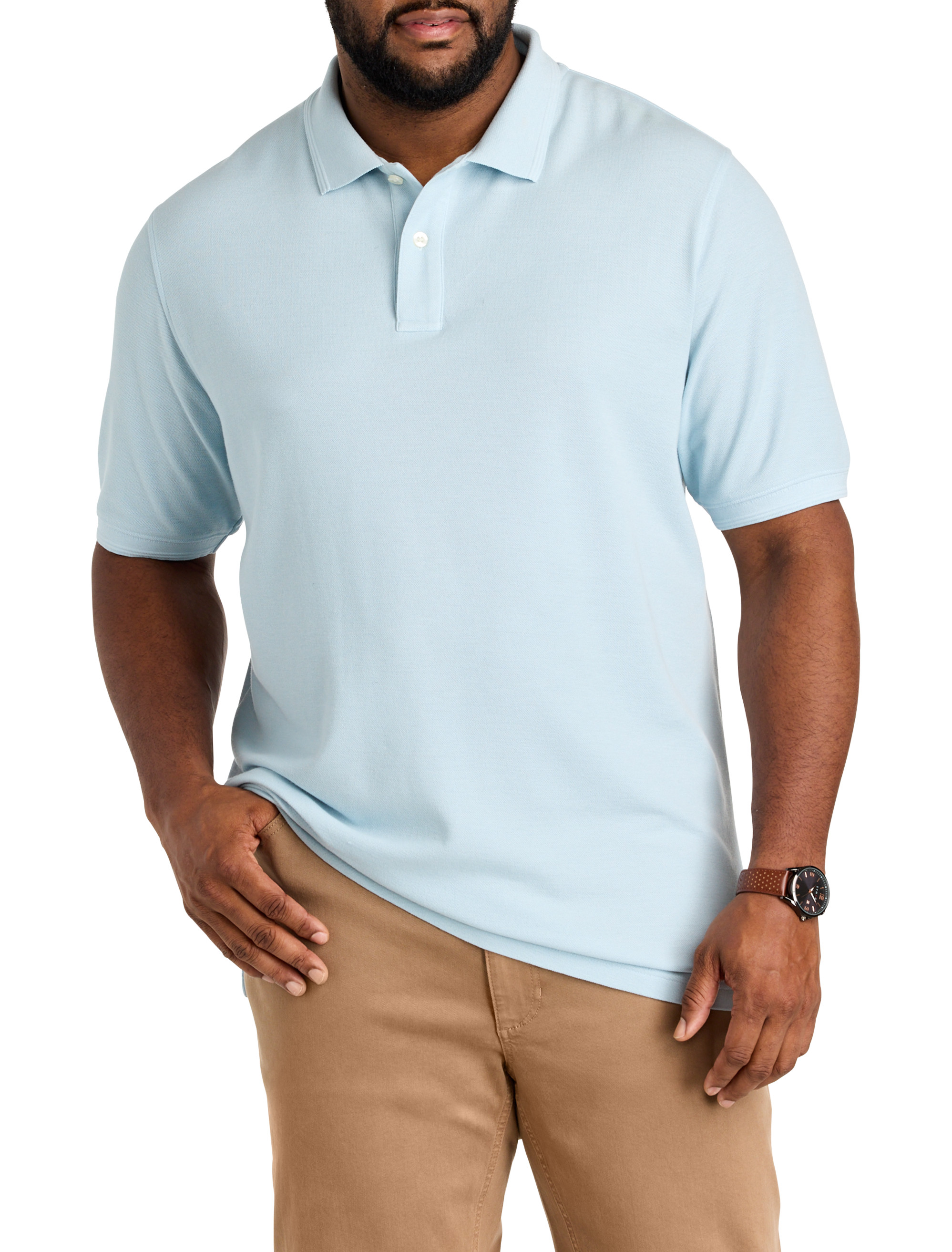Garment-Dyed Polo Shirt