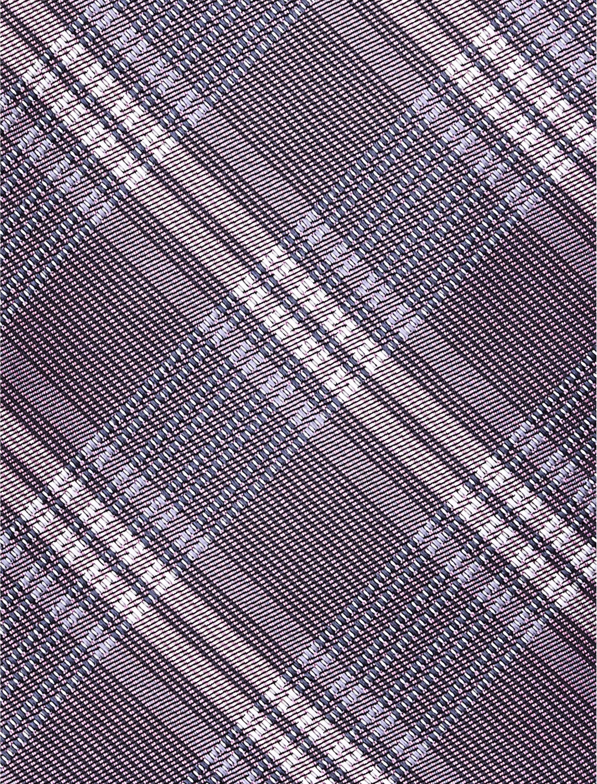 Textured Plaid Tie - thumbnail 2