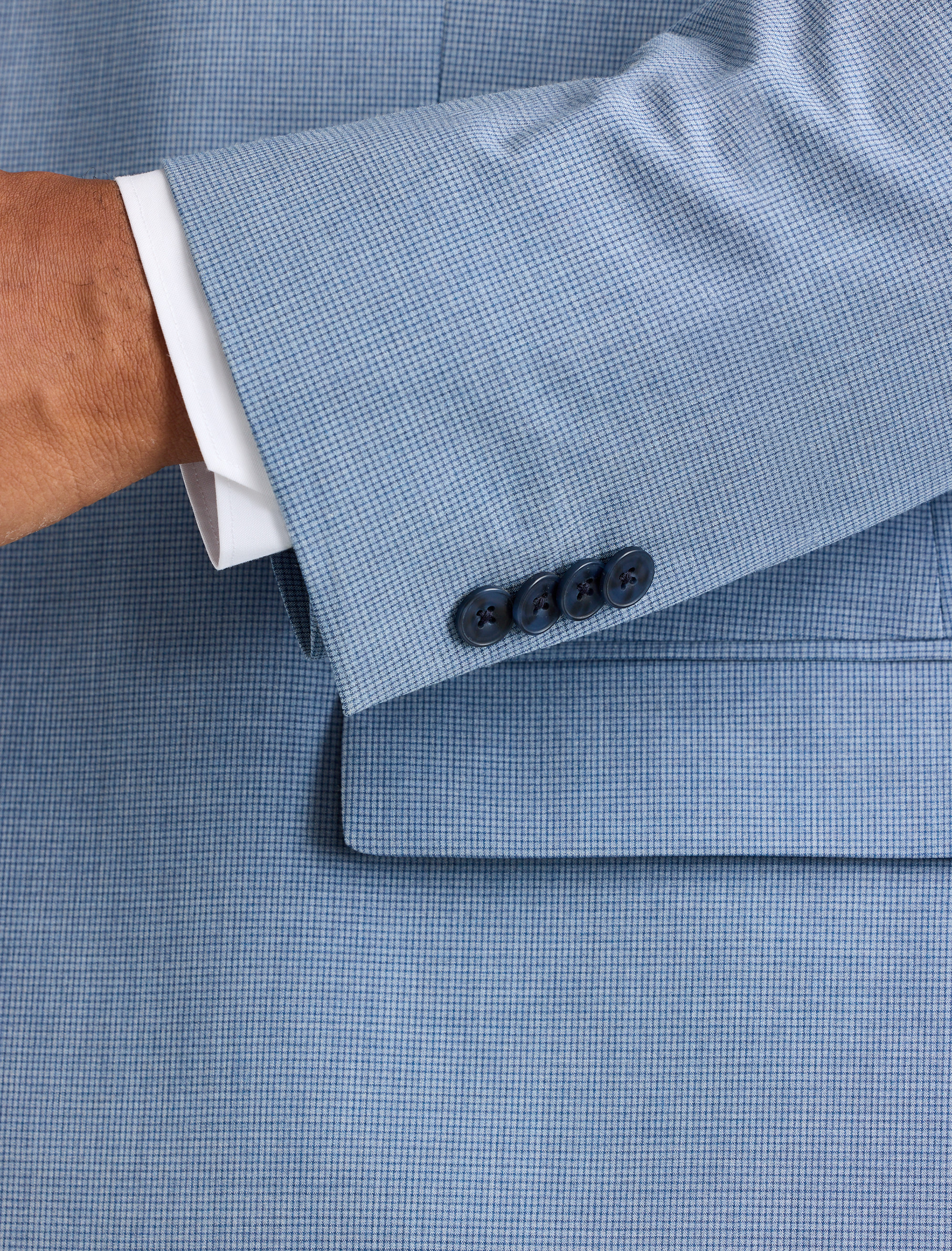 Jacket-Relaxer Micro Check Suit Jacket