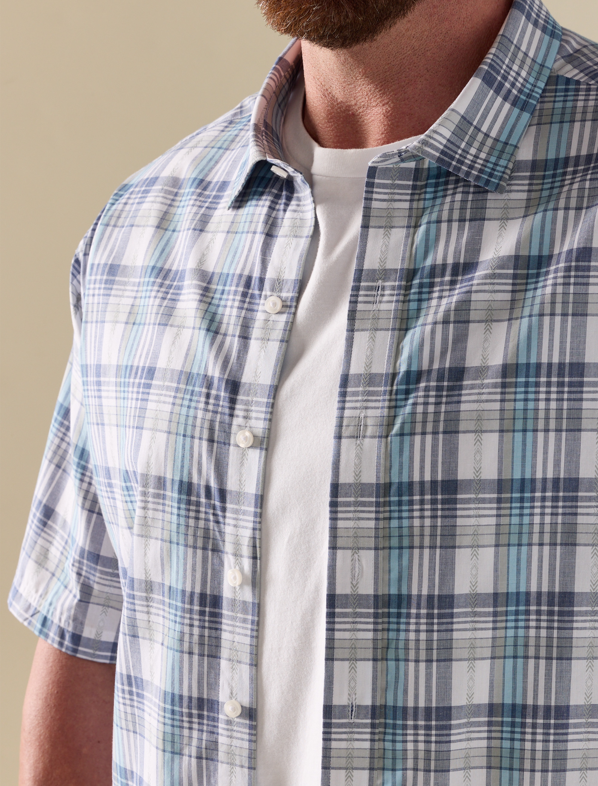 Western Plaid Sport Shirt