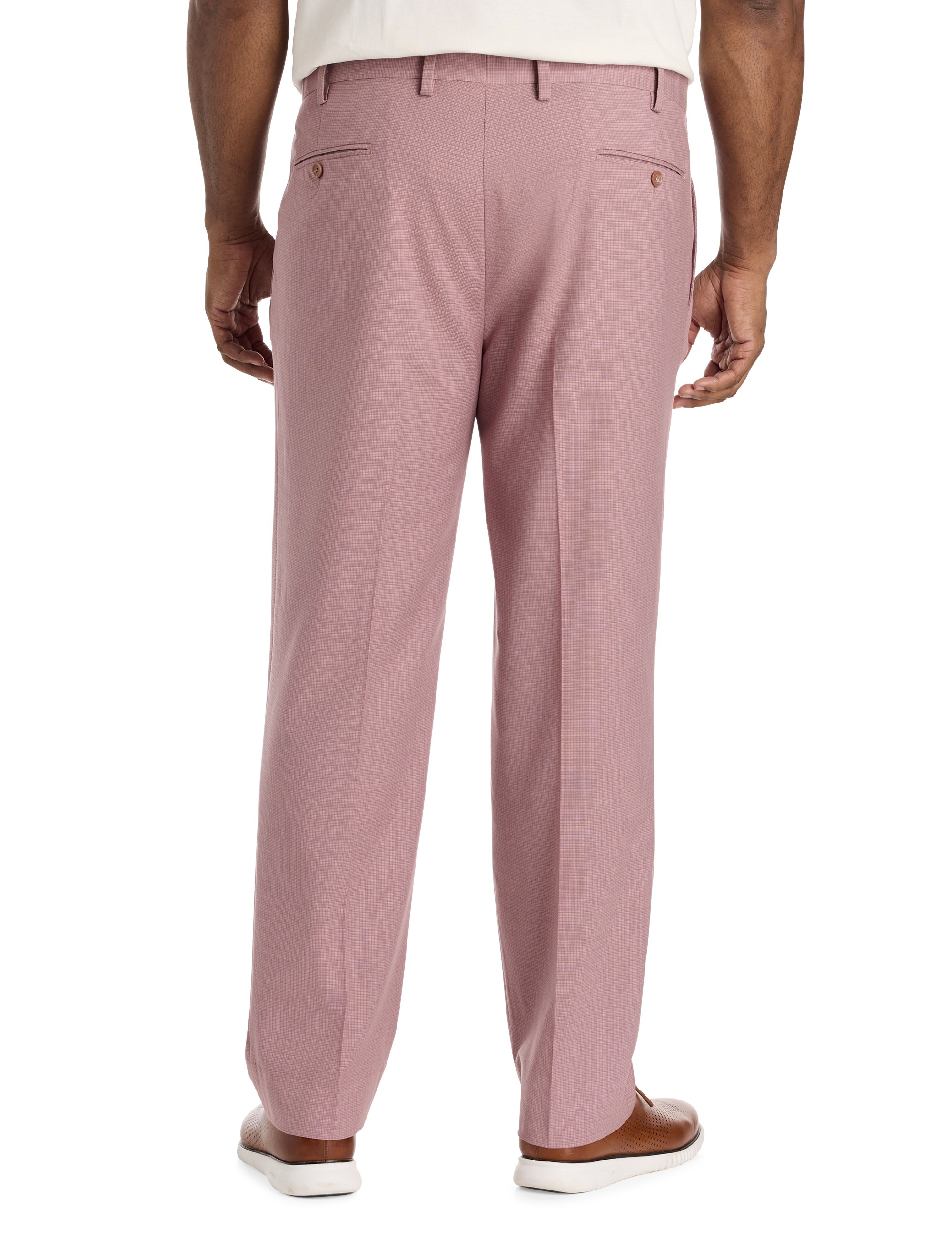 Waist-Relaxer Pleated Dress Pants - thumbnail 2