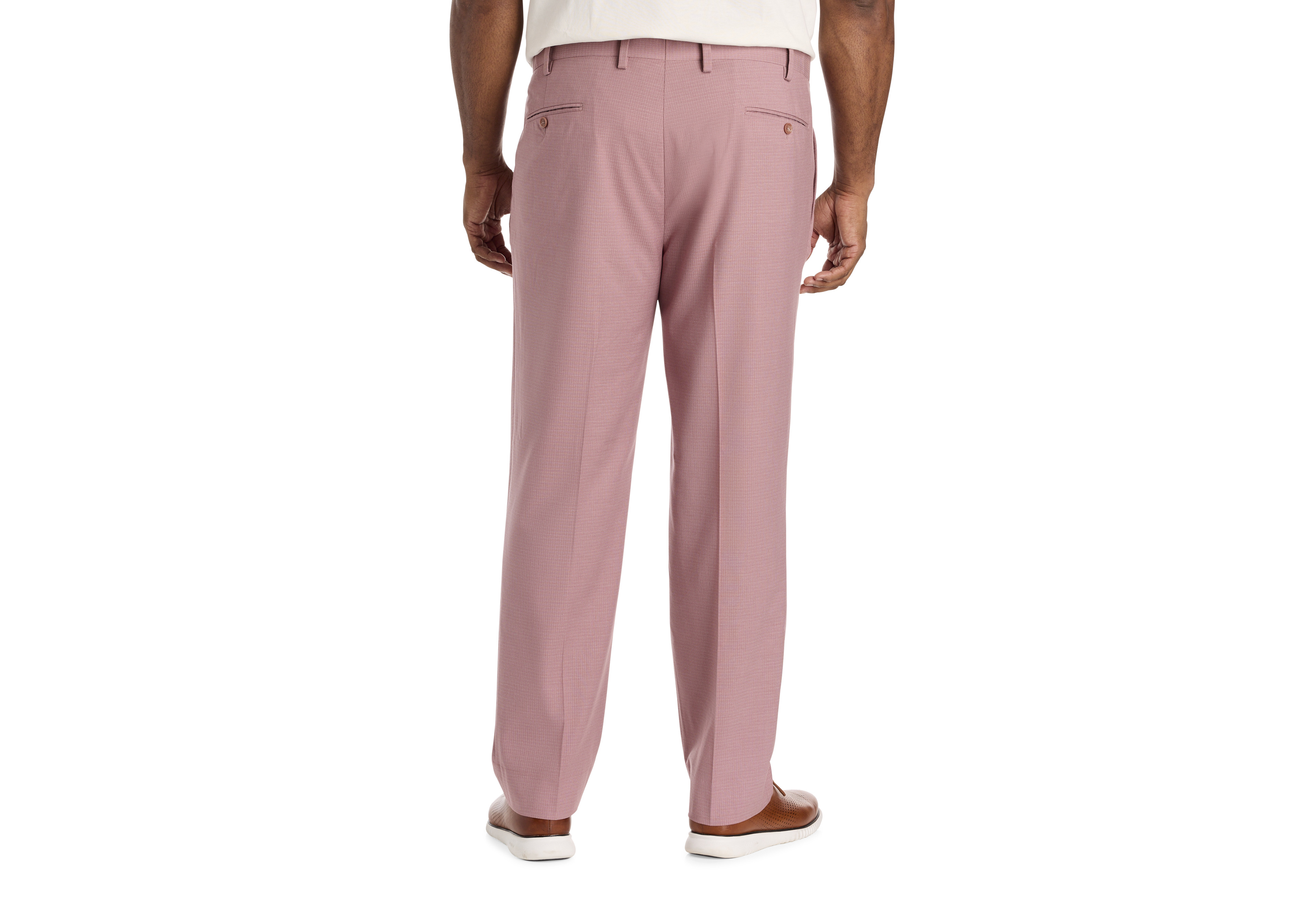 Waist-Relaxer Pleated Dress Pants
