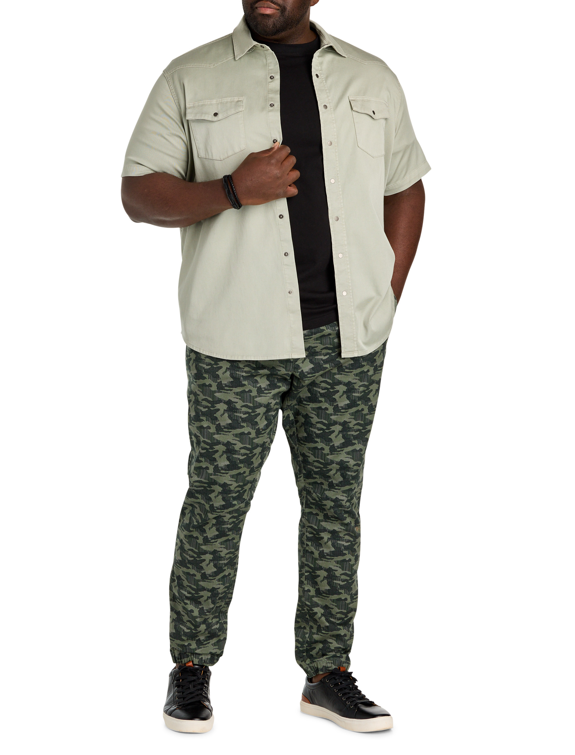 Slim-Fit Camo Joggers