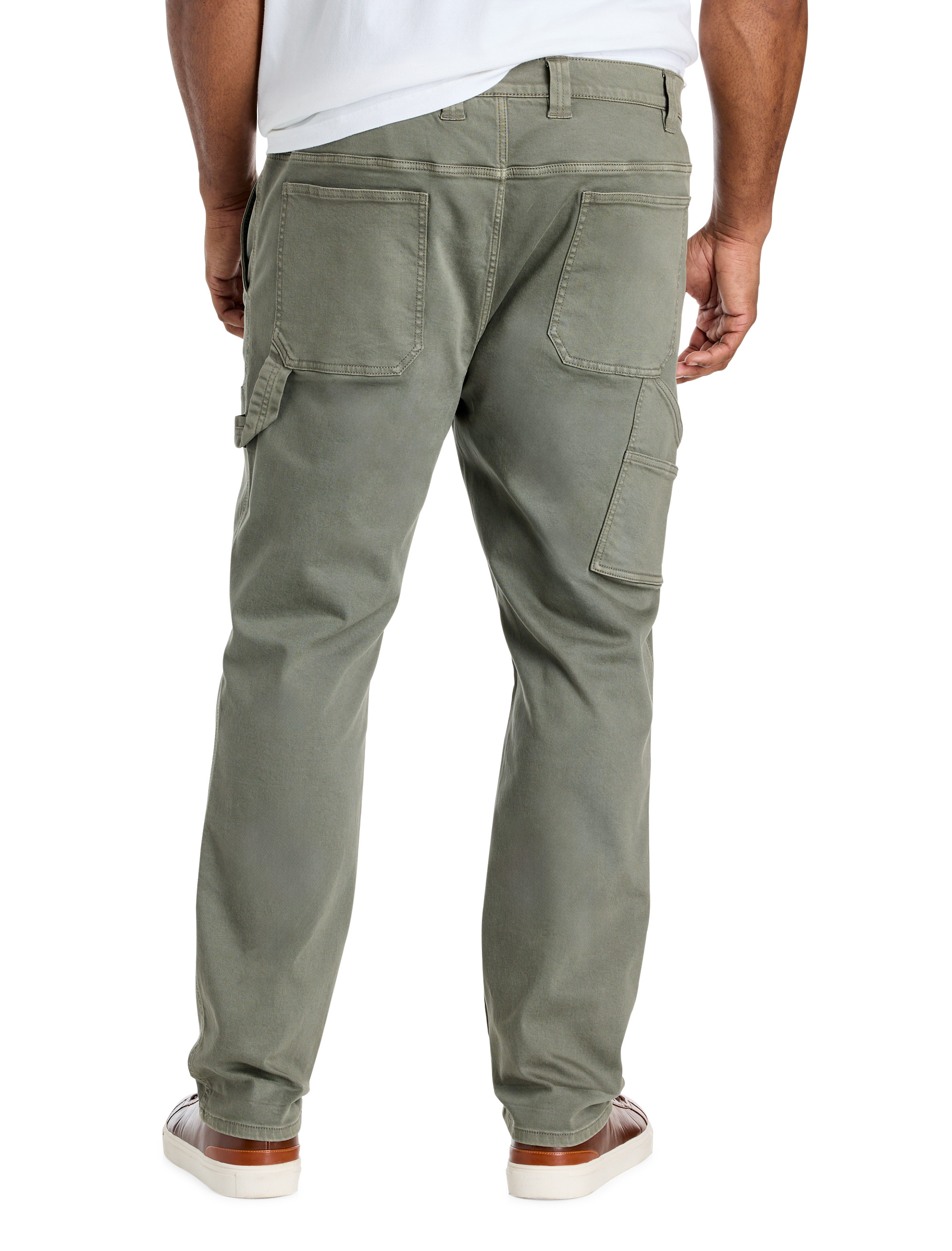 Reinforced Tapered-Fit Carpenter Jeans