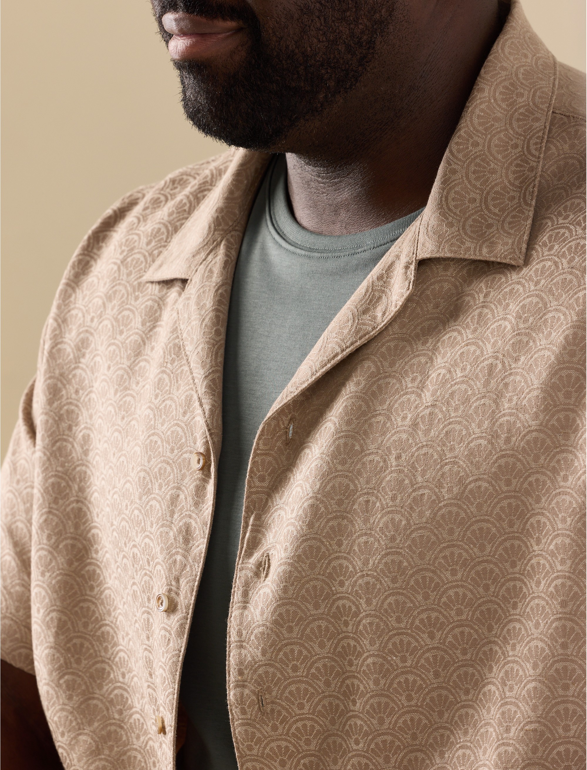 Resort Textured Sport Shirt - thumbnail 3